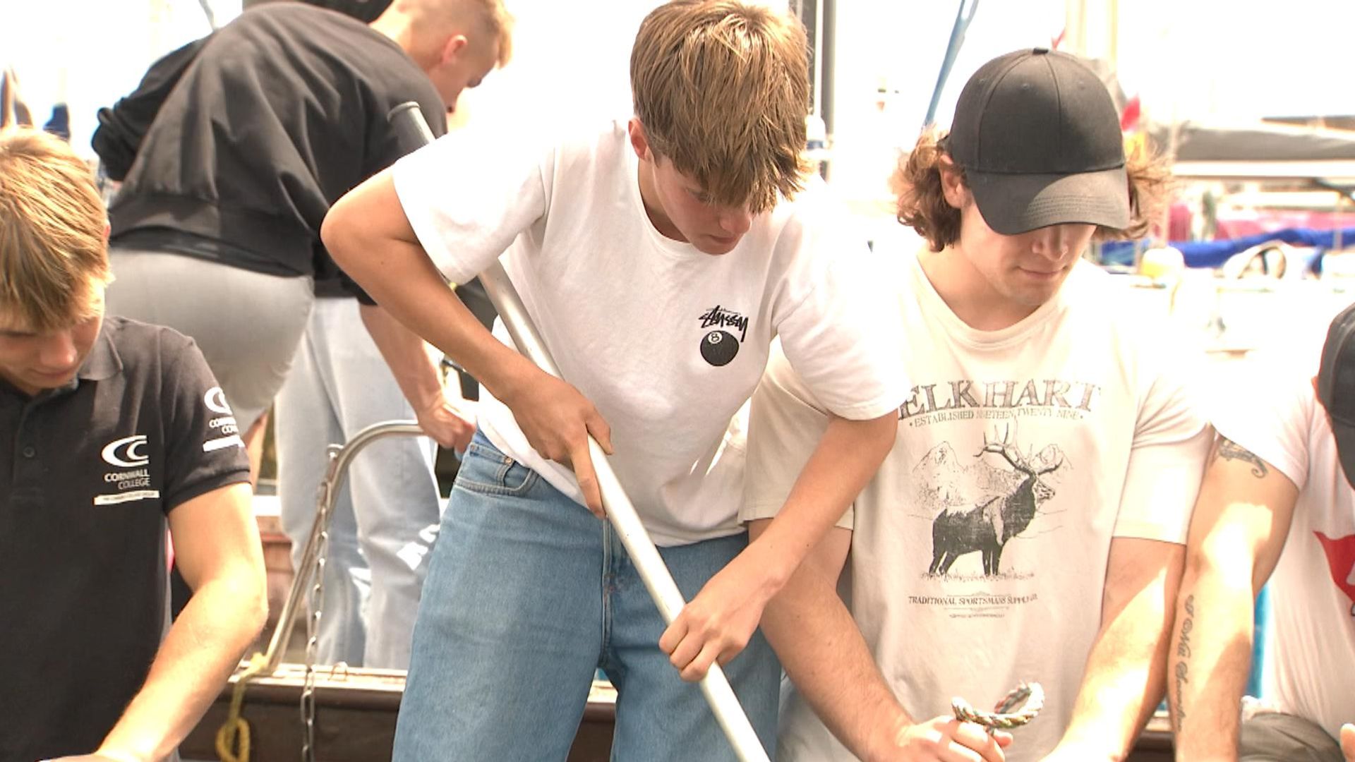 The men lining up to be the next generation of fishermen in the UK
