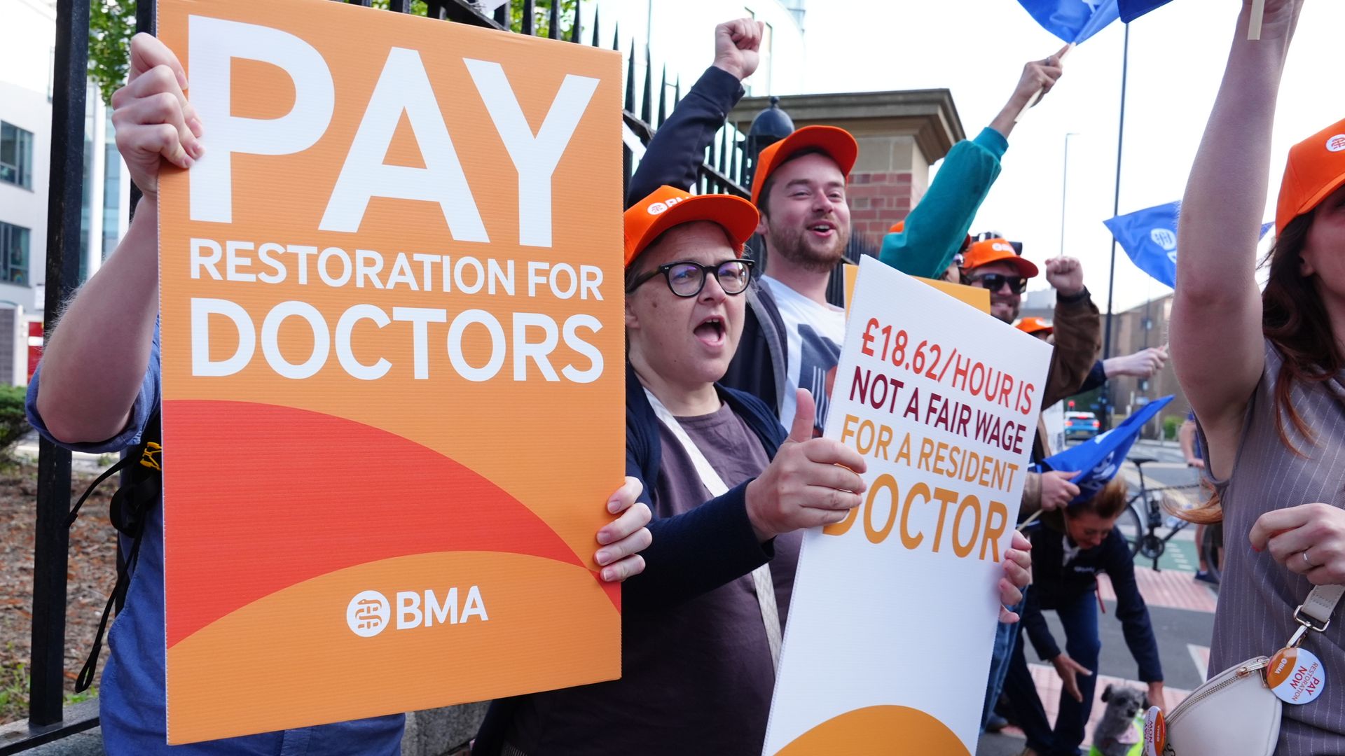 Our pay is still way down - we have to strike again, says doctors' union chief