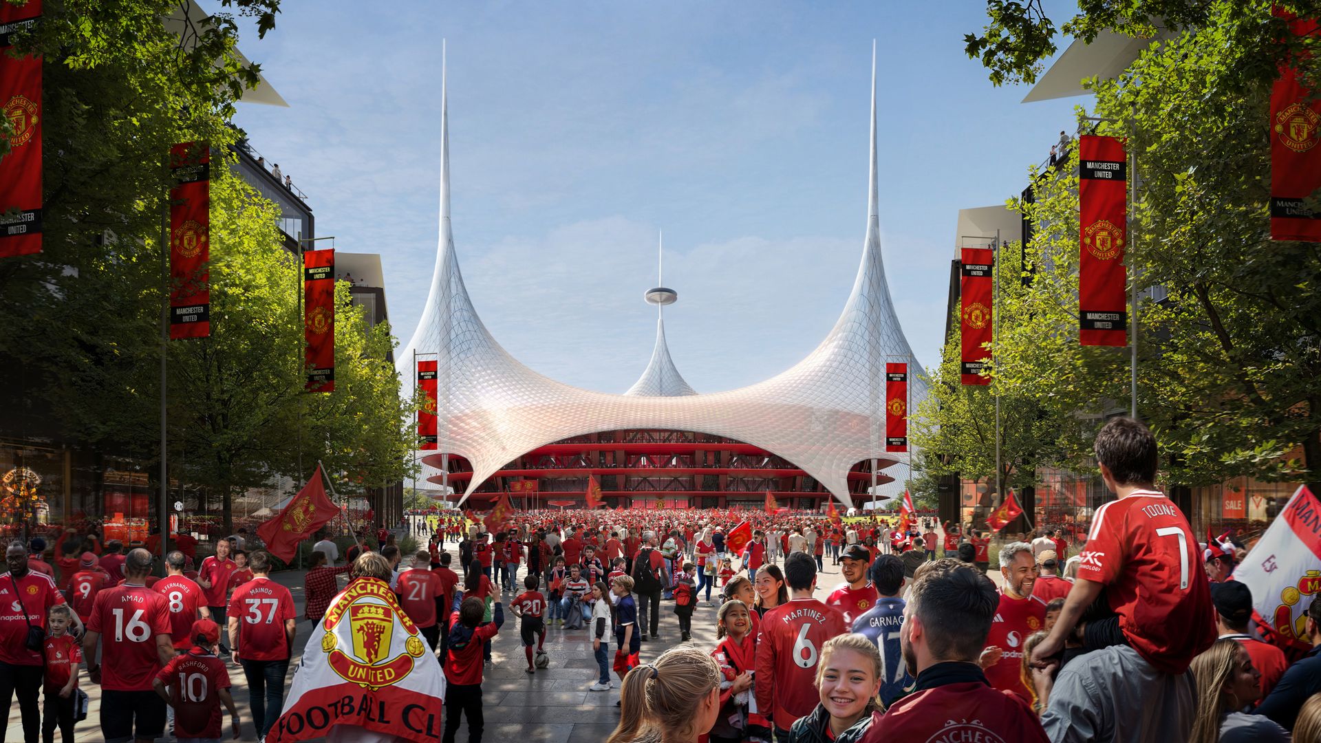 Architect touts 'incredible' plan for new Man Utd stadium
