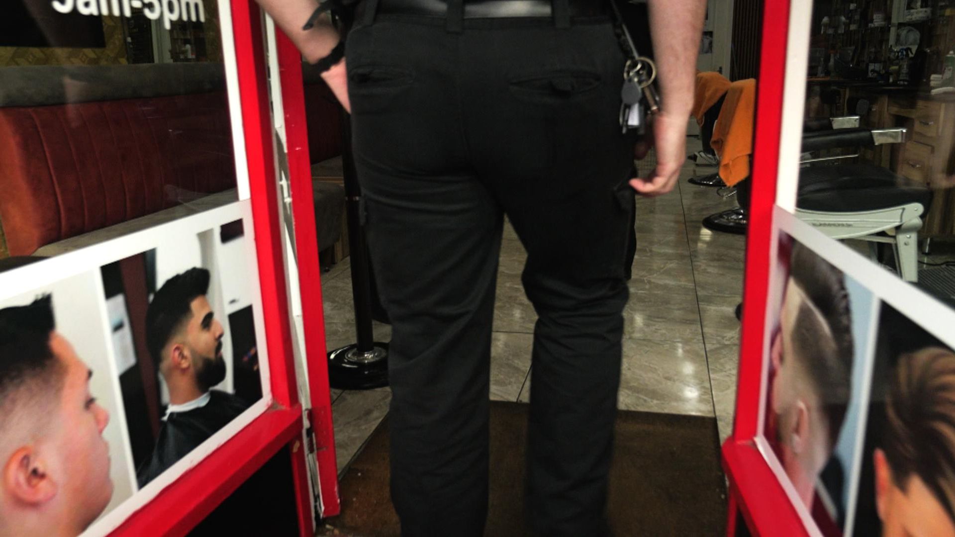 In this Turkish barbershop, not everything was as it seemed