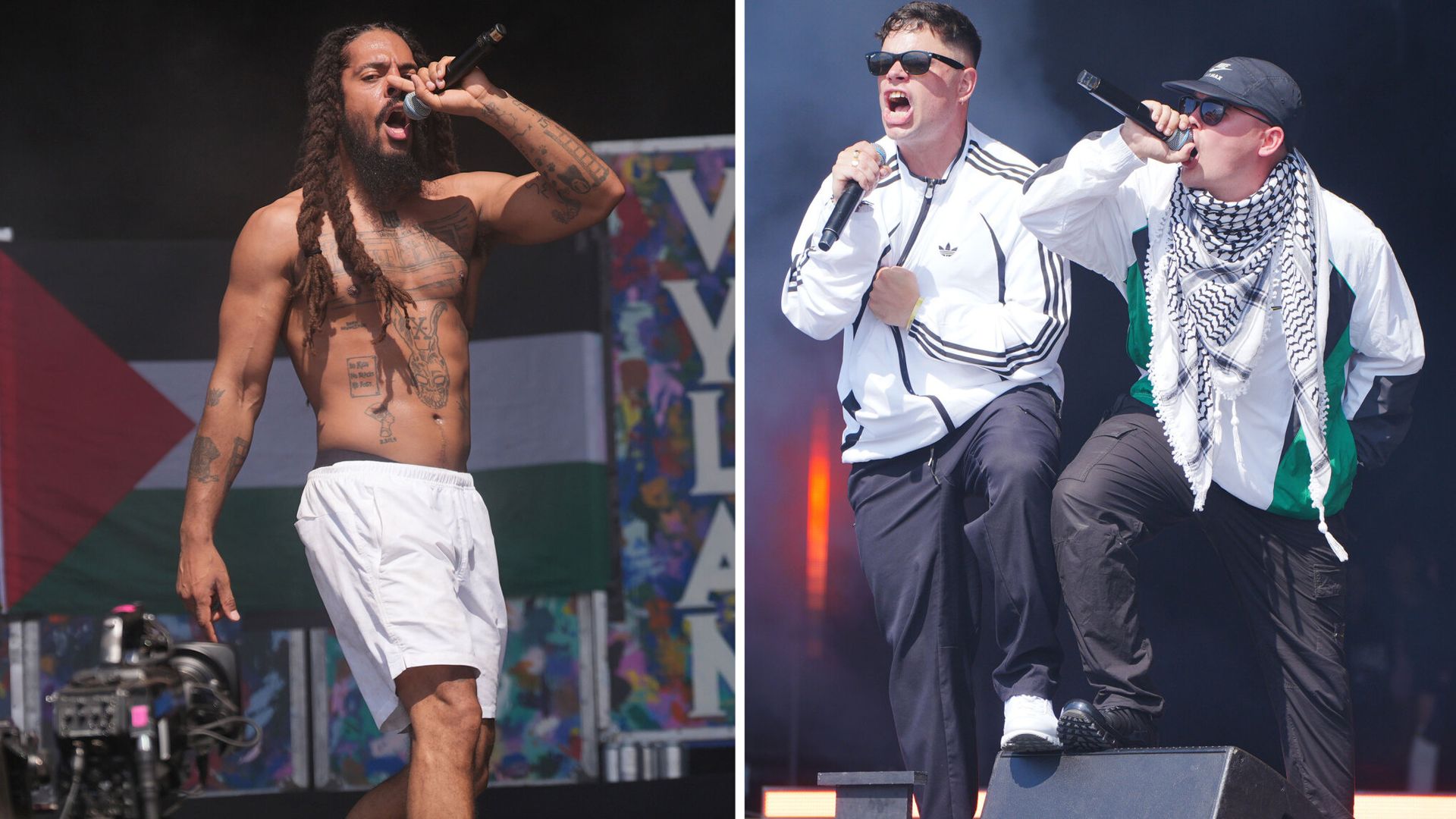 Police launch criminal investigation into two Glastonbury performances