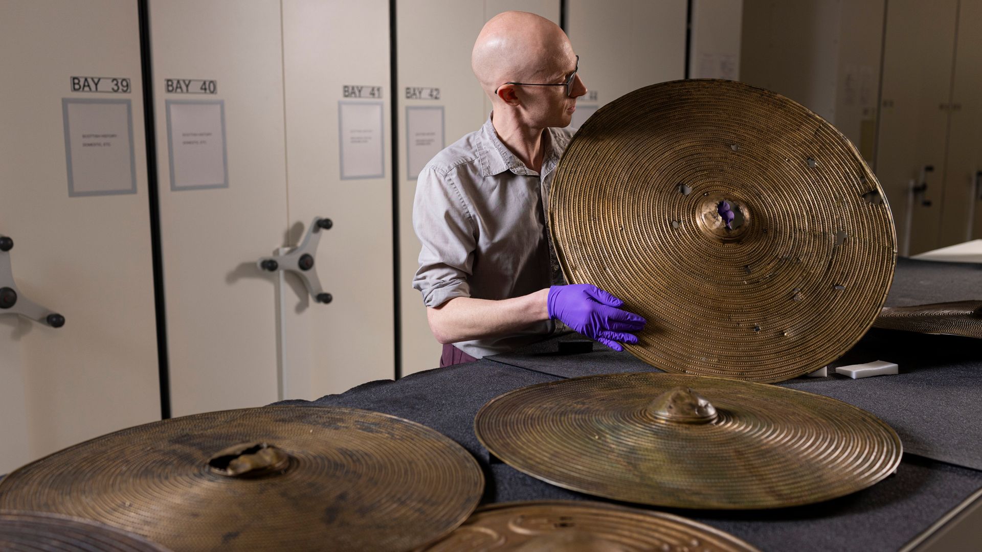 Bronze Age shield returns to Scotland for first time in more than 230 years