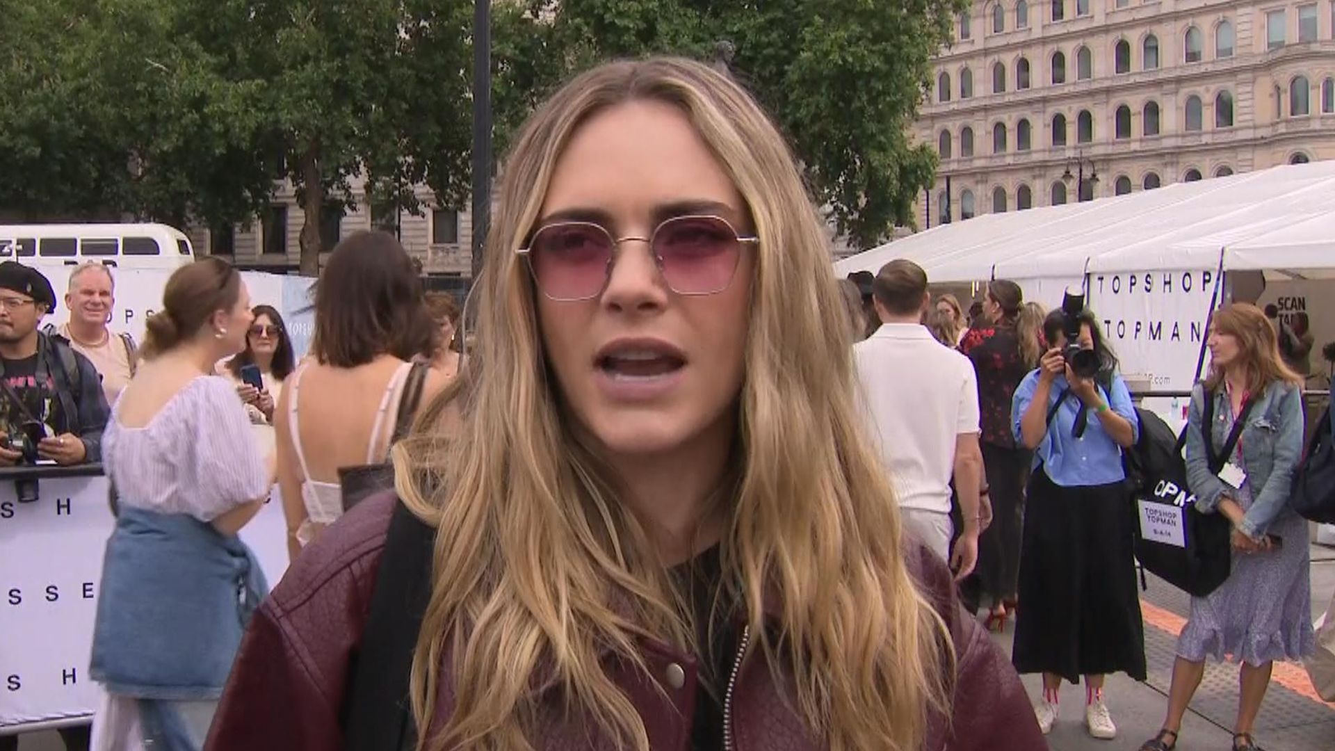 Cara Delevingne on how Topshop inspired her fashion sense - as brand relaunches in London