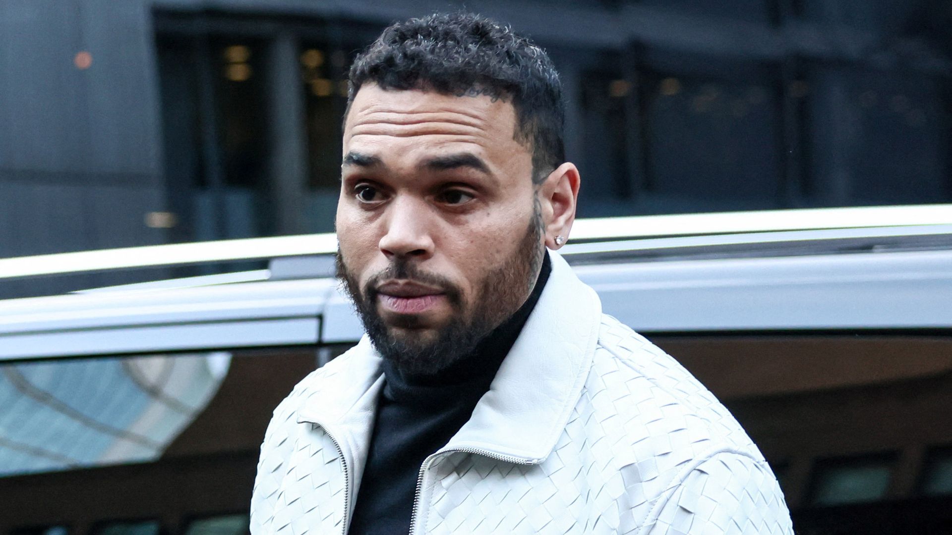 Chris Brown appears in London court over alleged 'bottle attack'