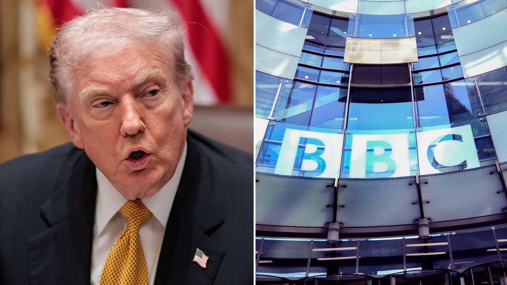 BBC given three demands to avoid being sued by Trump
