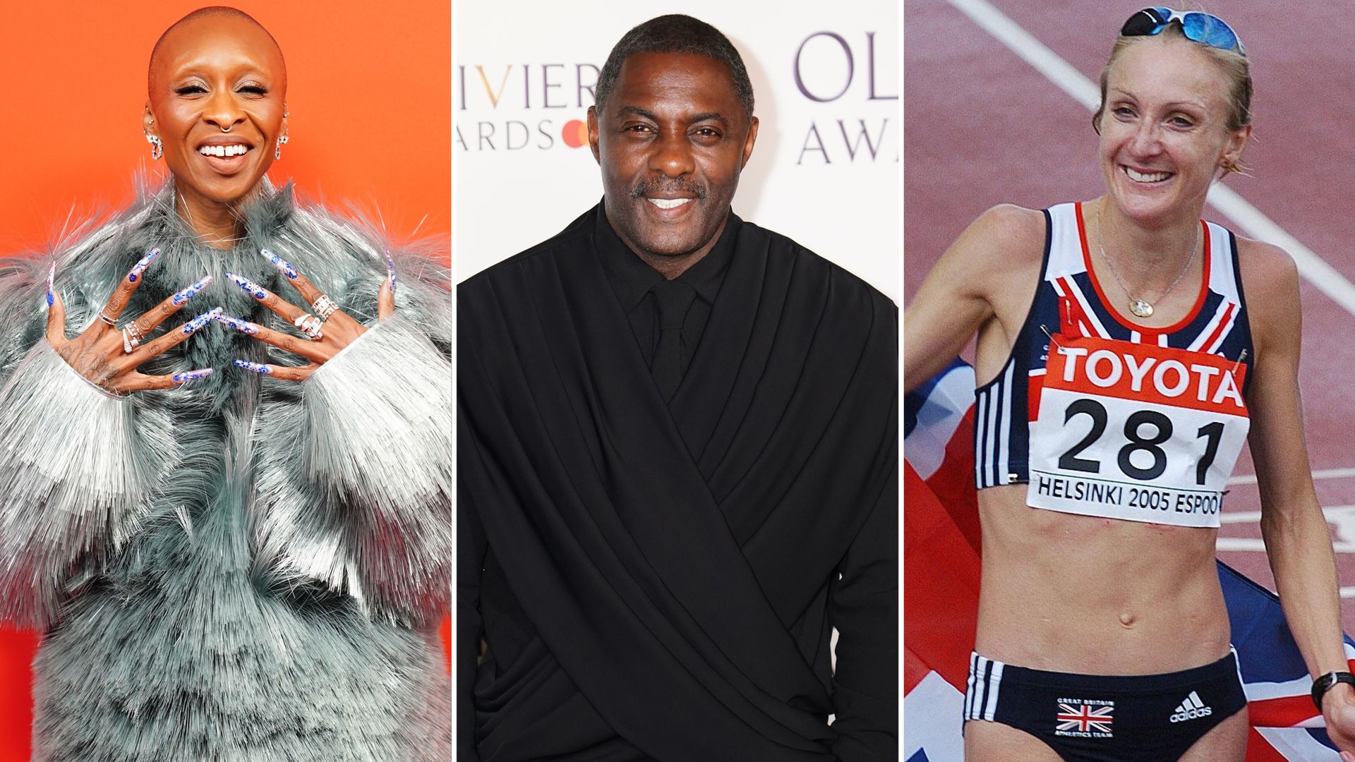 'Wonderful and humbling': Stars react to New Year Honours - as Idris Elba among those knighted