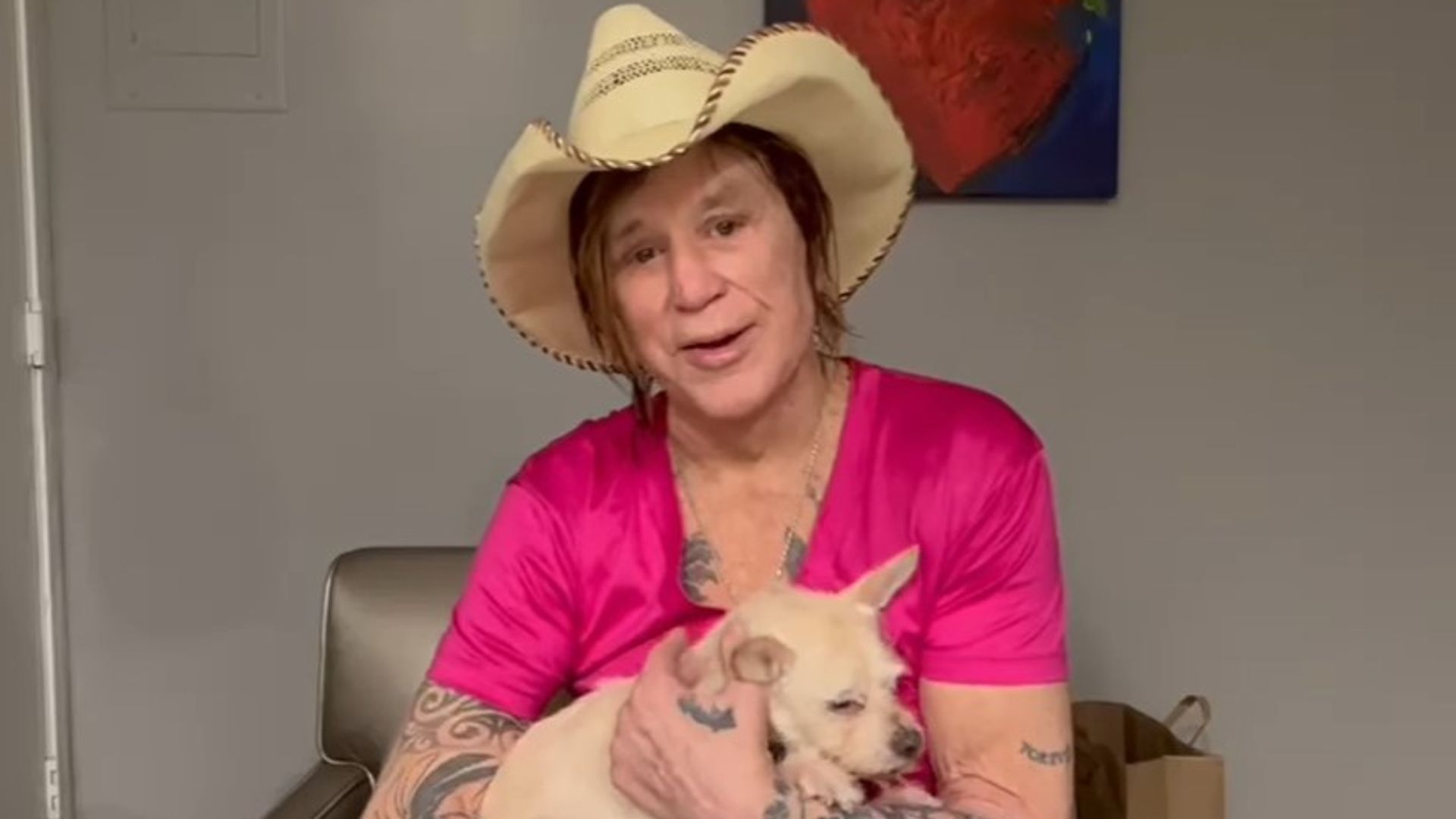 Hollywood star tells fans he is not behind 'humiliating' $100k eviction fundraiser