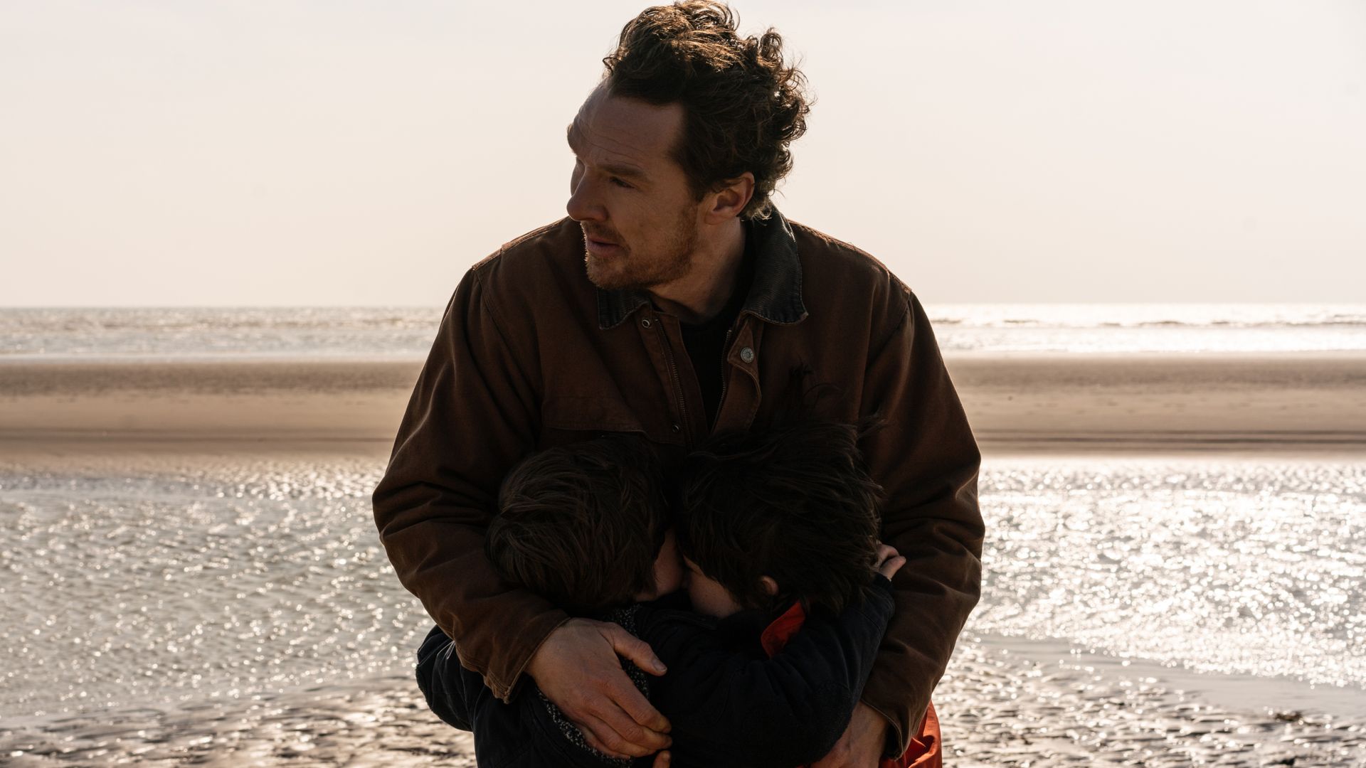 Sherlock star's 'very odd' new role opposite seven-foot bird in portrait of male grief