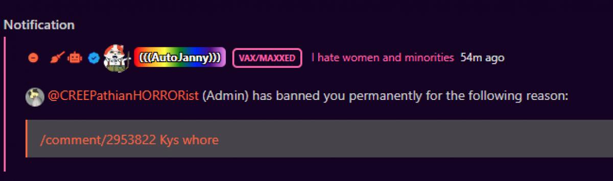 Blatant Admin Abuse Runs Rampant on Gay Cat Site