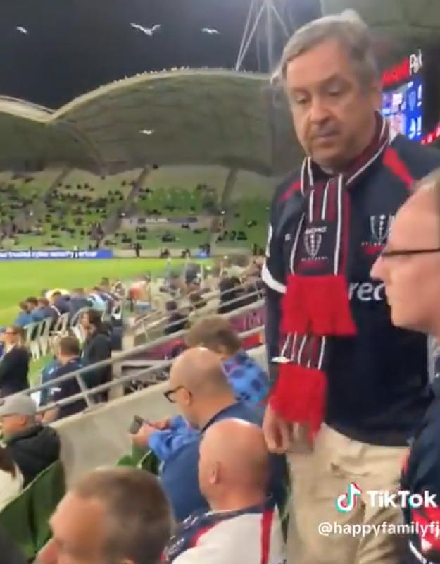 Melbourne Rugby Fan "Completely Fucked Now".