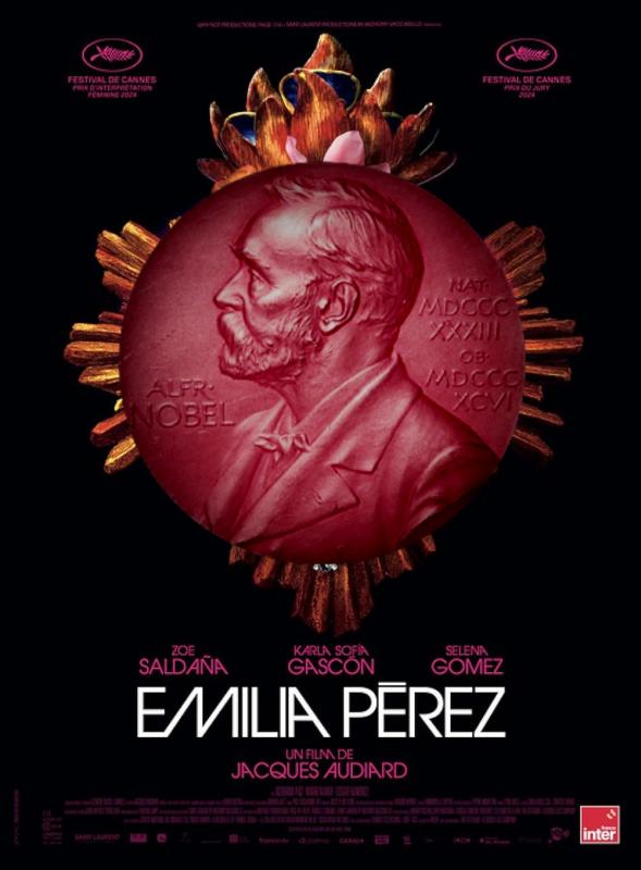 Cast and crew of Emilia Perez–including Jaques Audiard, Selena Gomez, and Karla Sofia Gascon–to be awarded Nobel Peace Prize