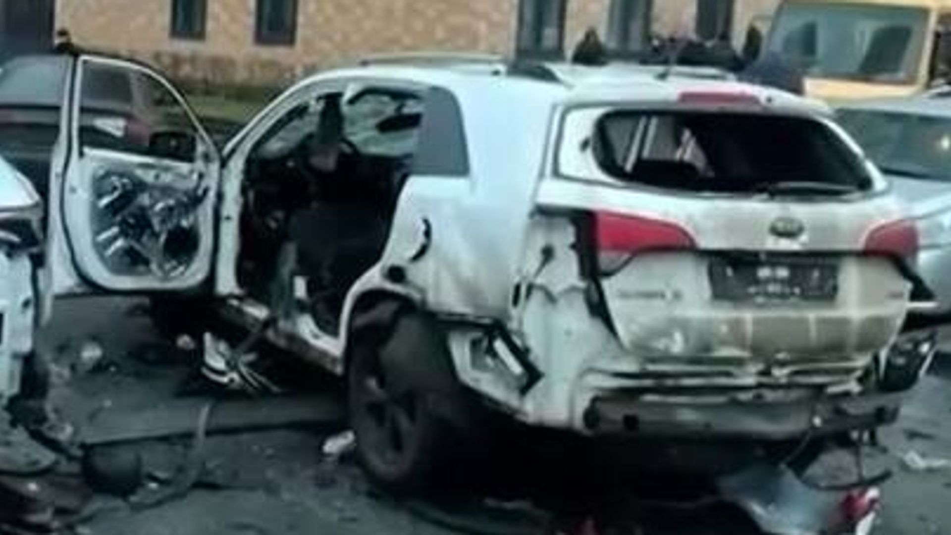 Russian general killed by car bomb and Moscow blames Ukraine