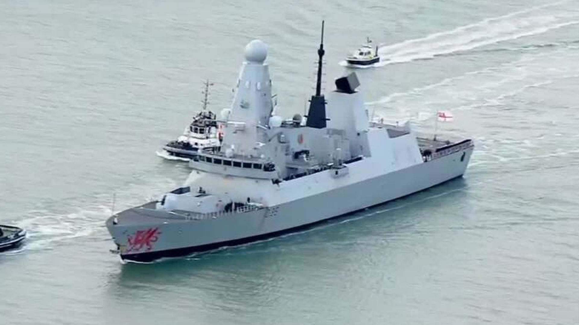 HMS Dragon suffers 'technical issue' as Iran war escalates