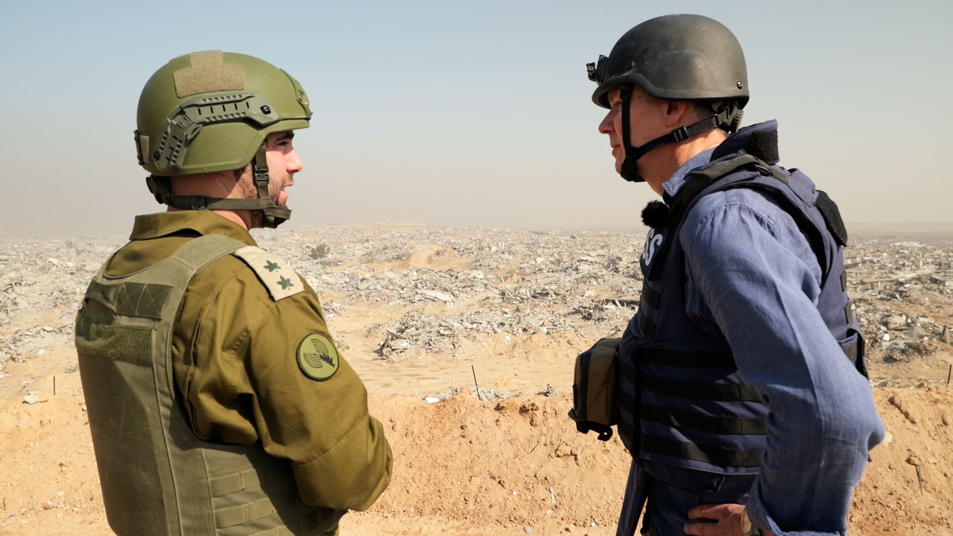 On the ground in Gaza: A landscape of complete devastation