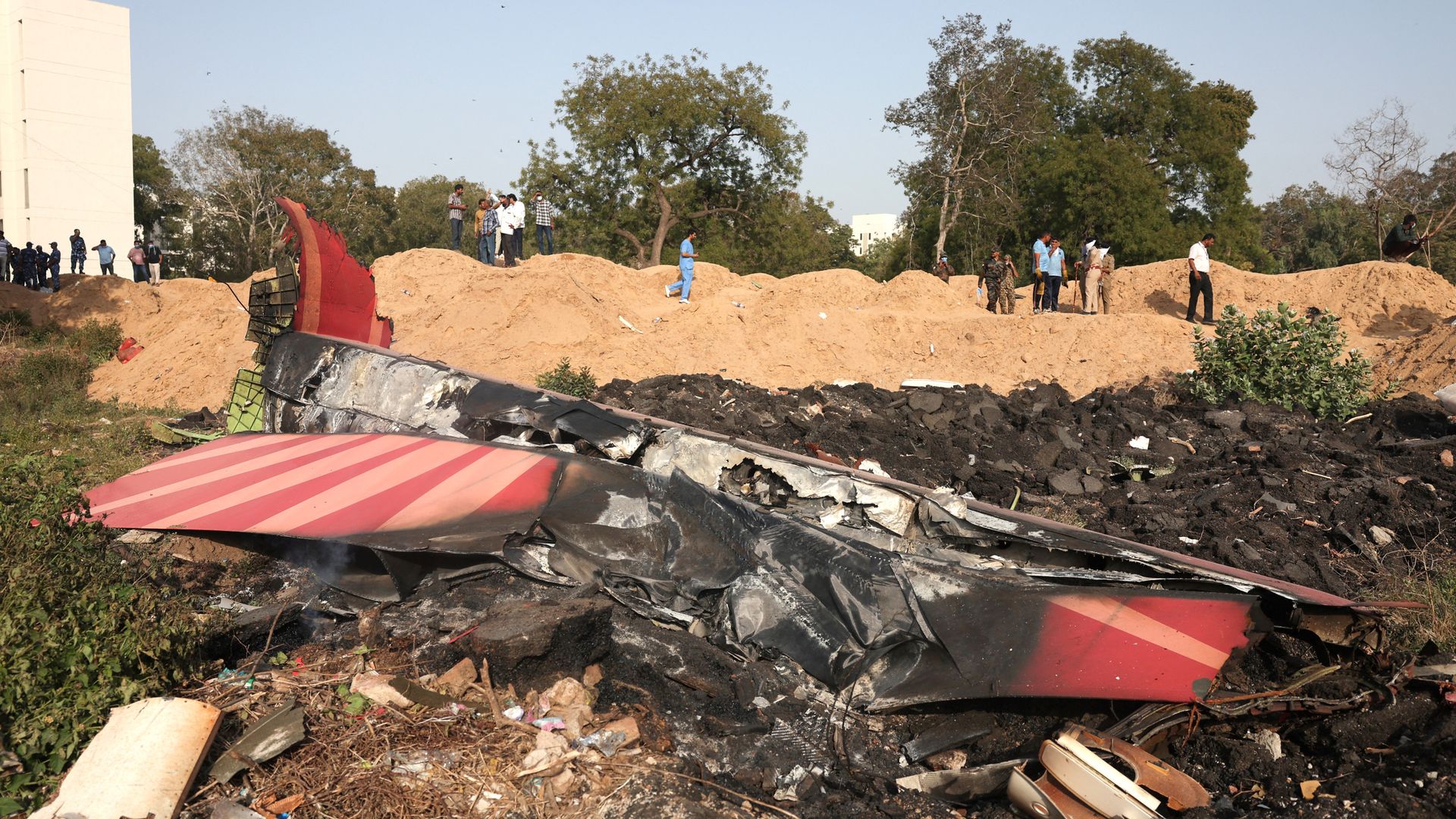 Mortuary workers exposed to 'dangerously high' levels of toxin from Air India crash bodies