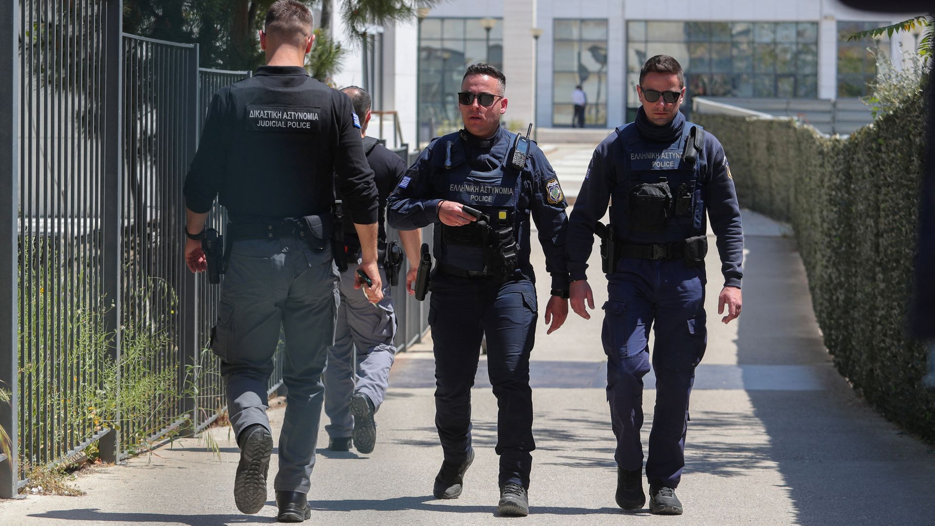 Hunt for 89-year-old suspect after gunman opens fire in Athens