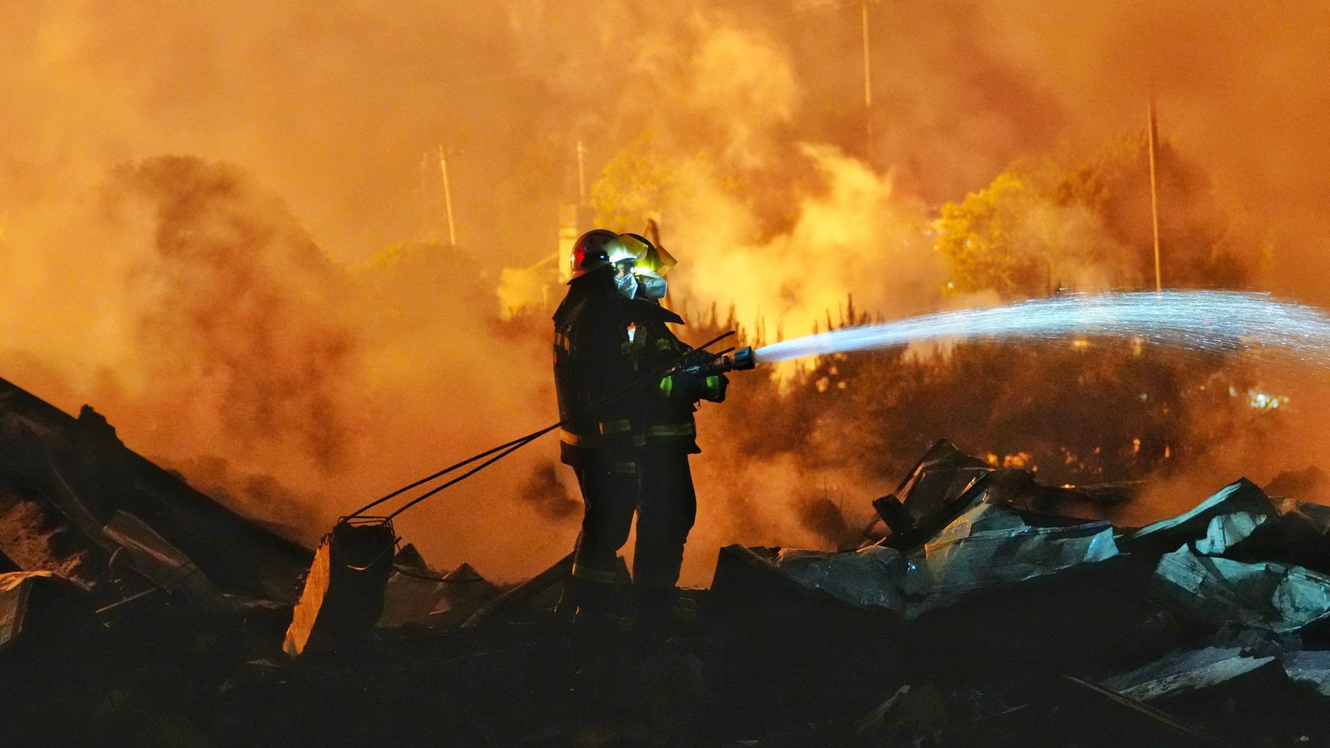 21 dead and dozens injured in fireworks factory blast