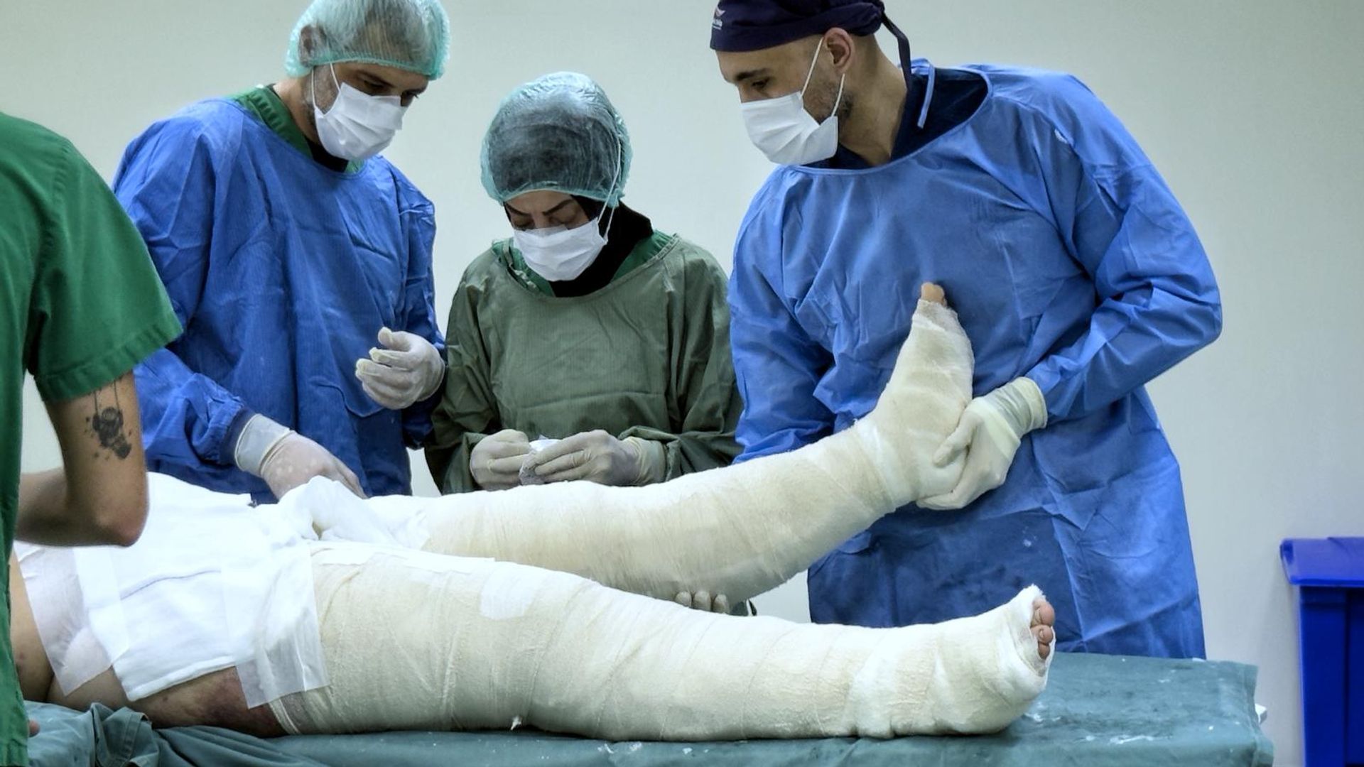 Lebanon doctors say Israel is repeating Gaza's 'scorched earth policy'