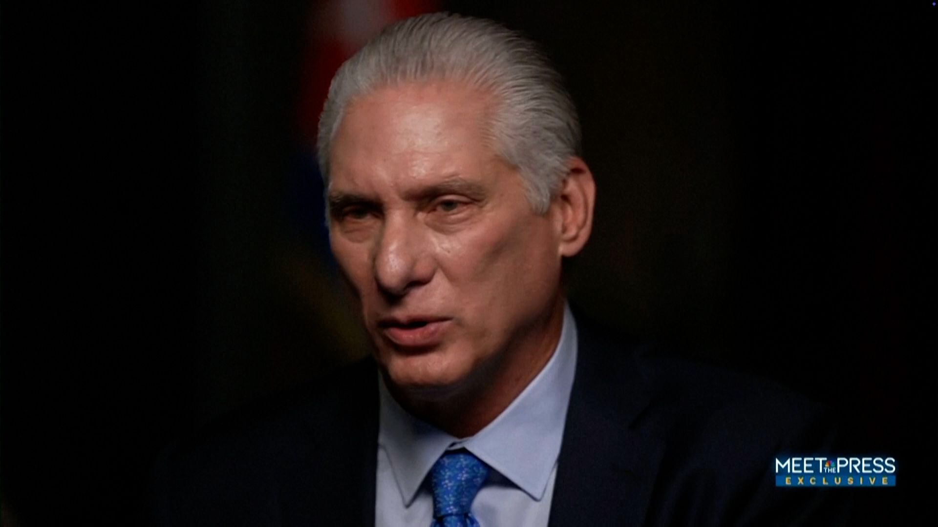 Cuba's president says he's not stepping down - despite Trump threats