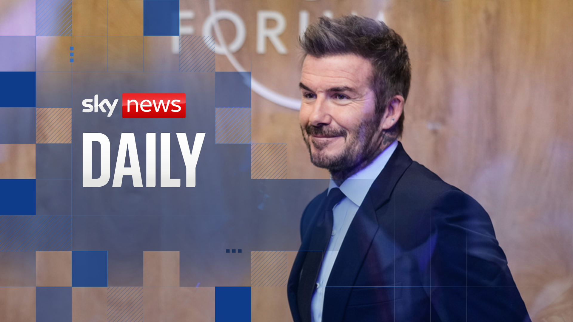 David Beckham, Donald Trump – what are they doing in Davos?