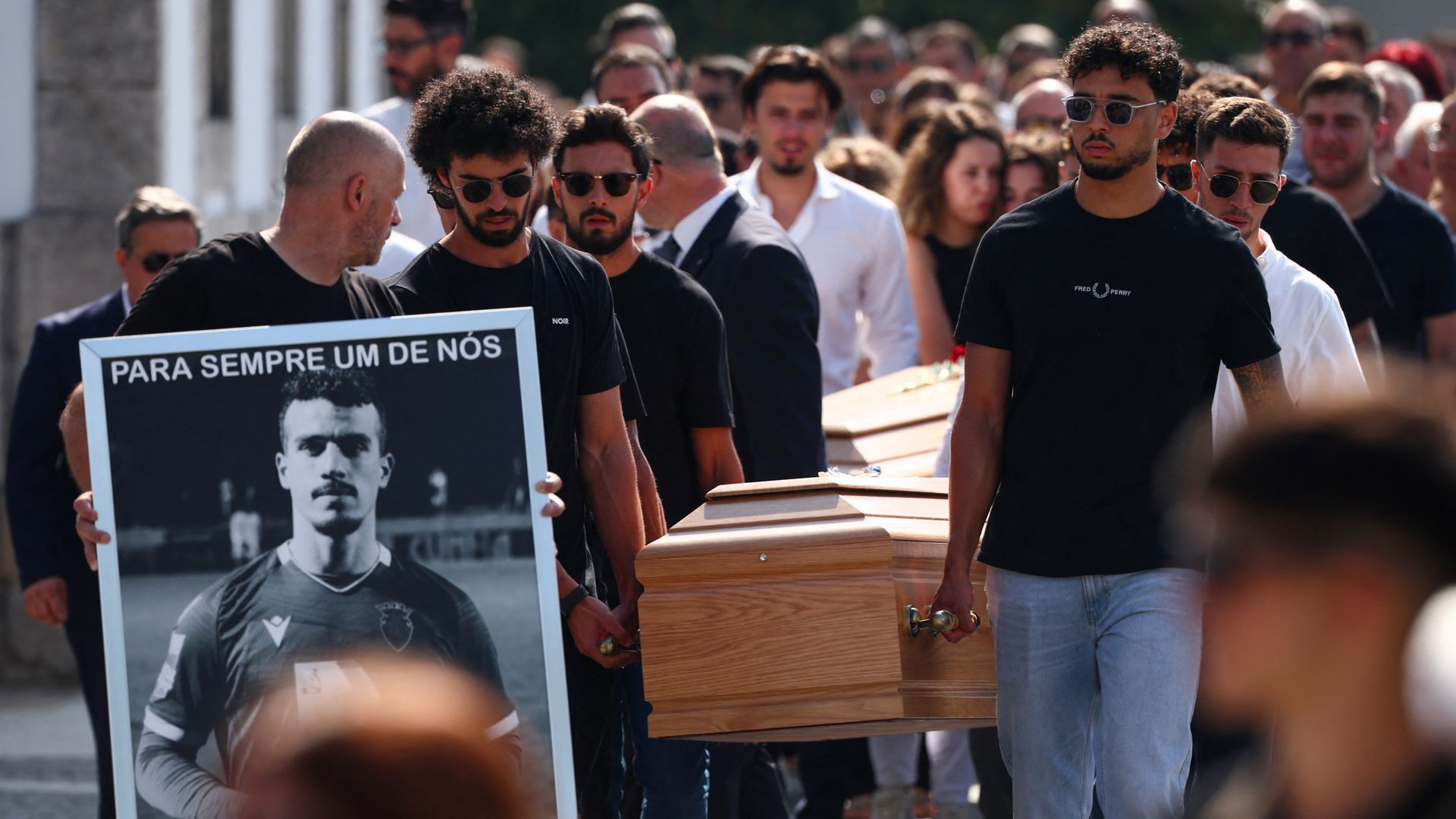 Remembered by how they lived - and not how they died: Diogo Jota and his brother laid to rest
