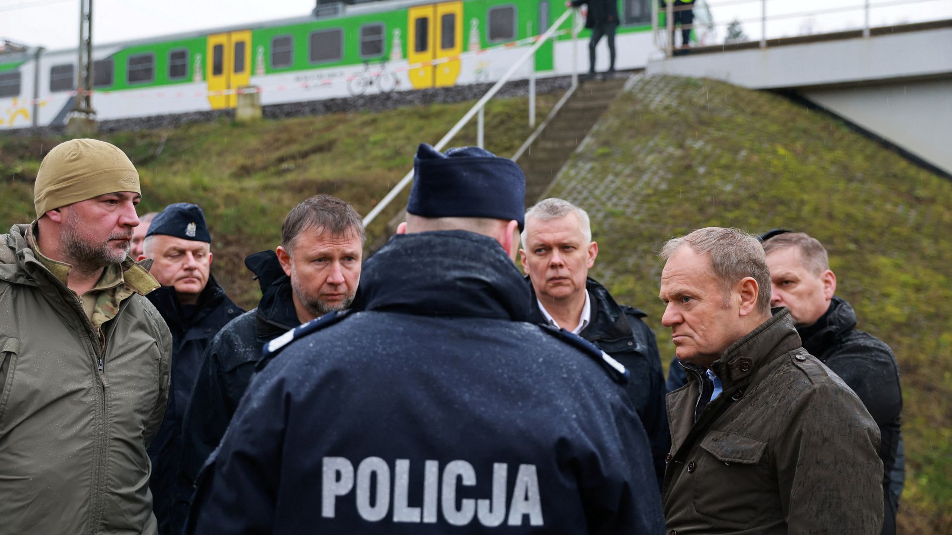Railway bombing an 'unprecedented act of sabotage', Polish PM says