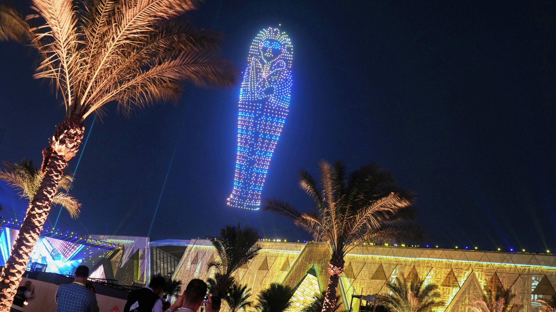 World leaders attend inauguration of billion-dollar Grand Egyptian Museum with drone light show