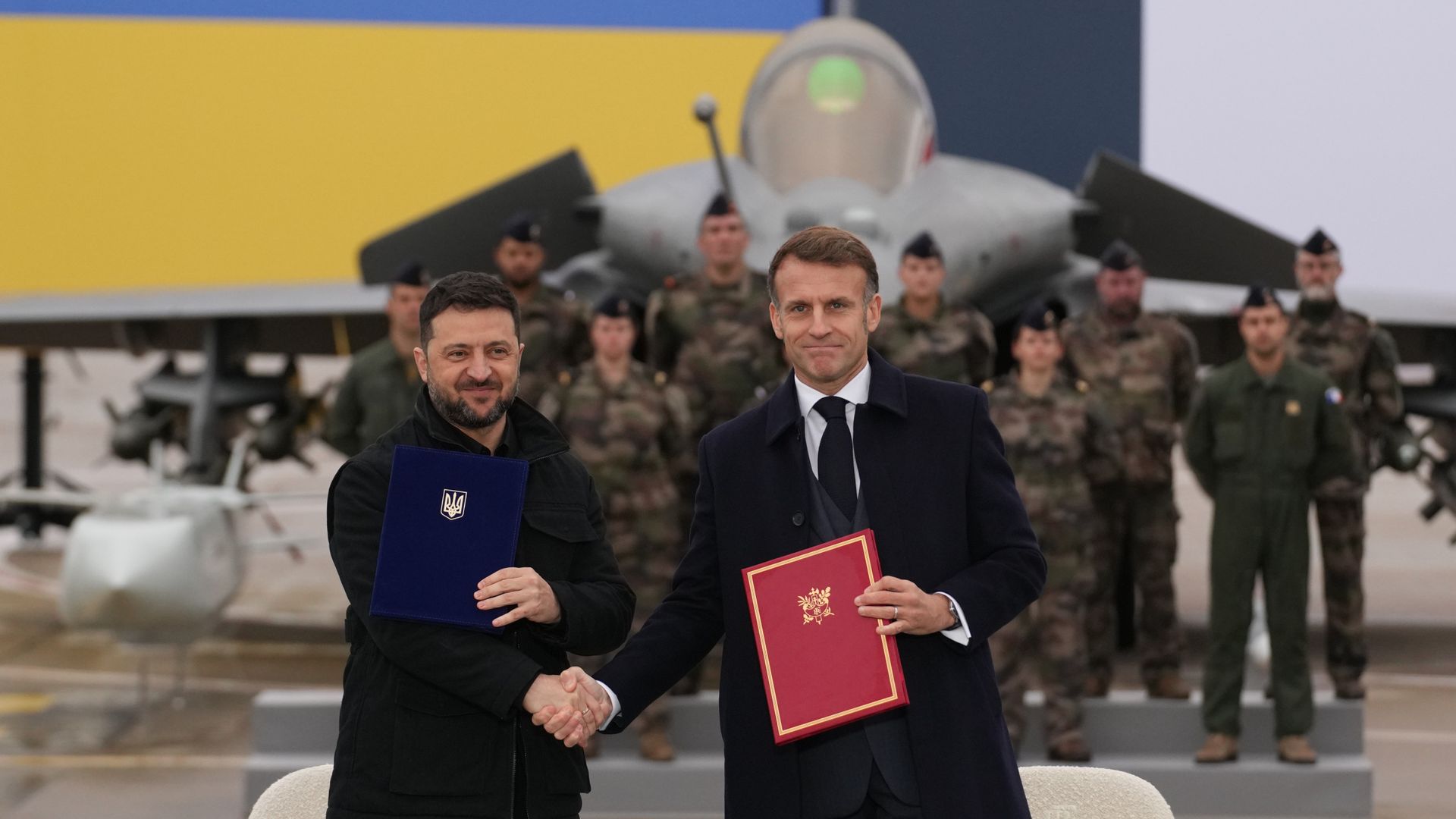 Ukraine to buy 100 fighter jets from France in bid to create 'one of the greatest' air defences in the world