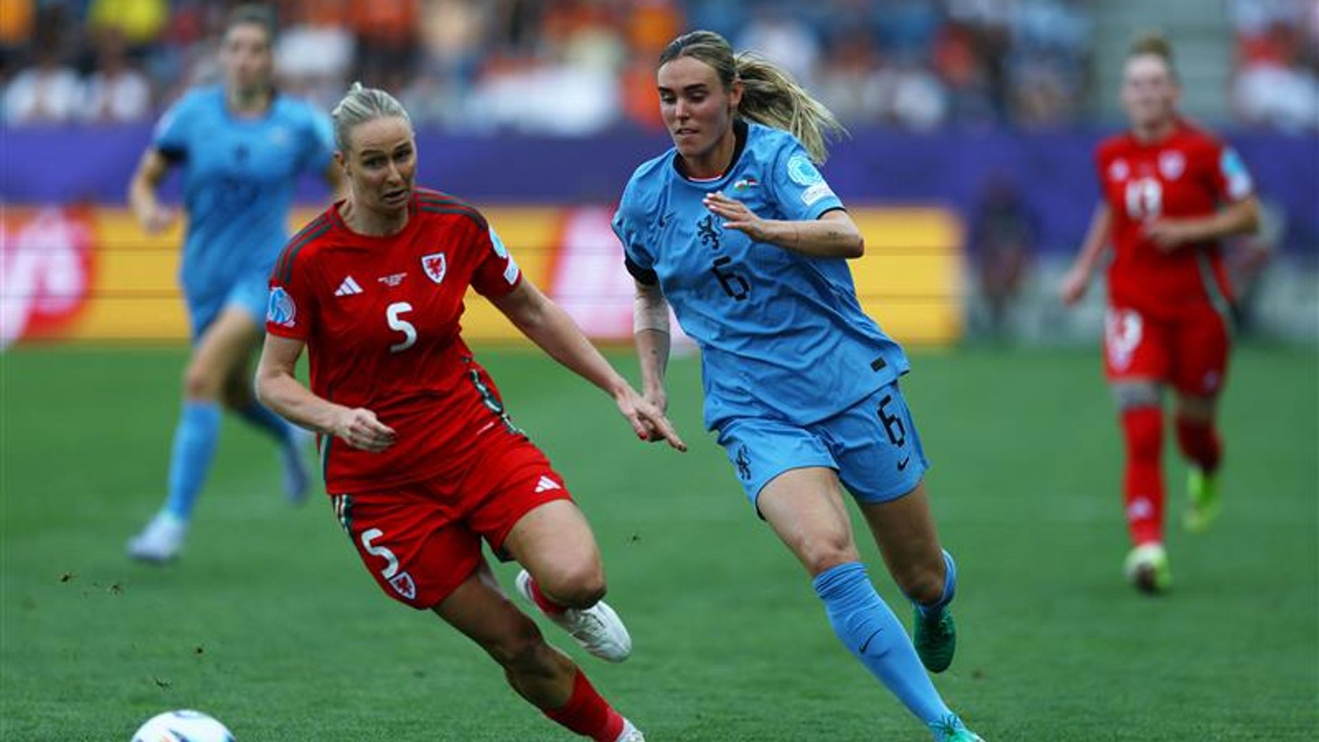 Women's Euros: Wales v Netherlands
