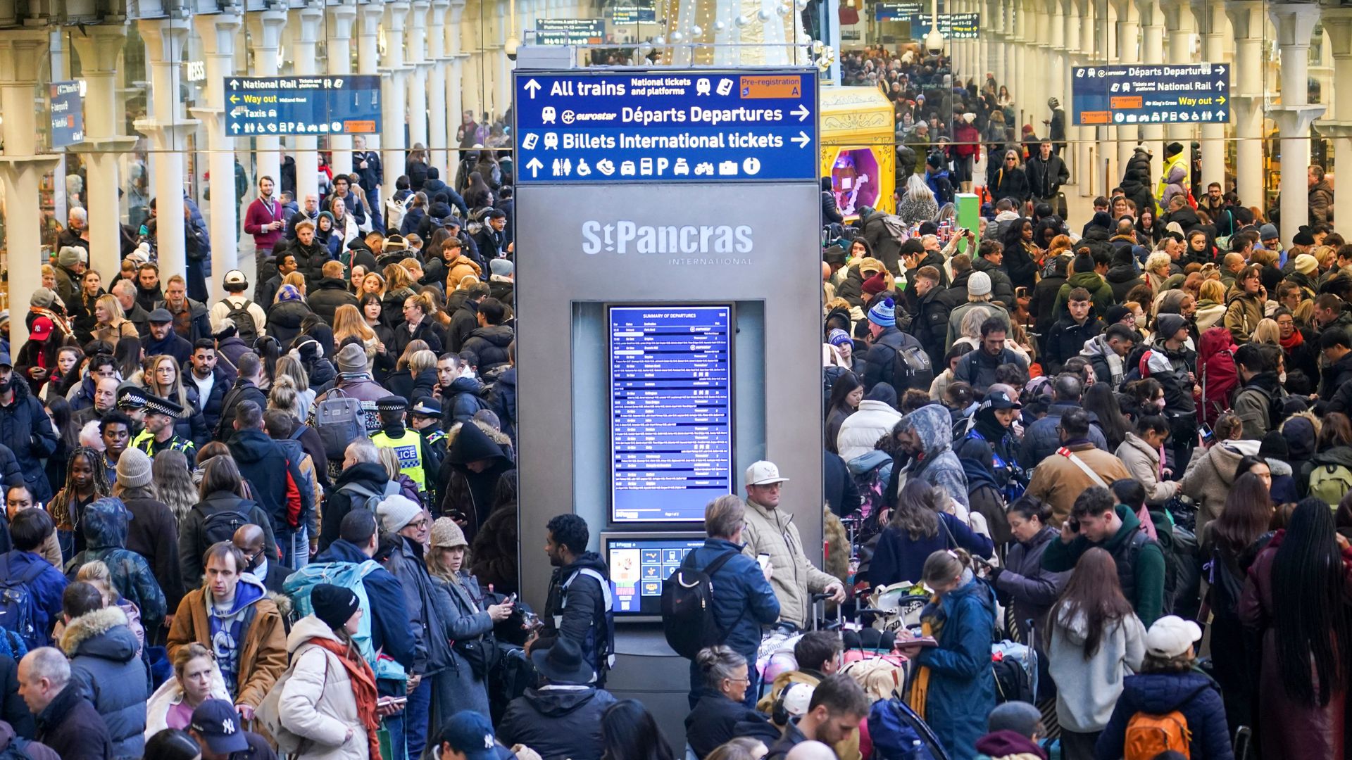 Passenger describes being stranded on Eurostar train overnight - as disruption continues