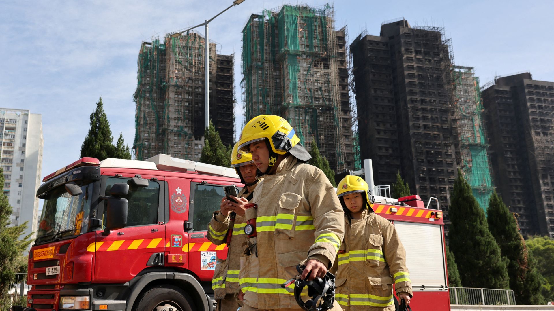 Residents reel from Hong Kong's worst disaster in modern history as number of dead rises to 128