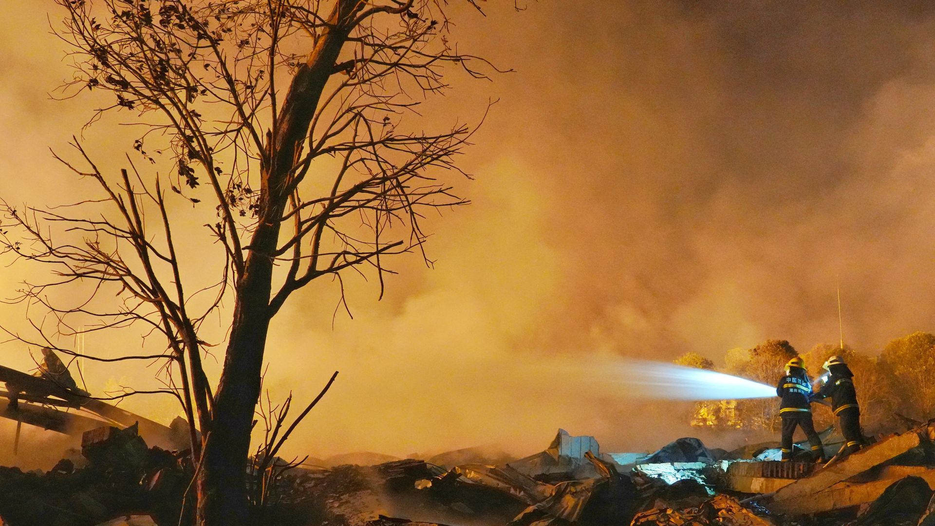 At least 26 dead and dozens injured in fireworks factory blast