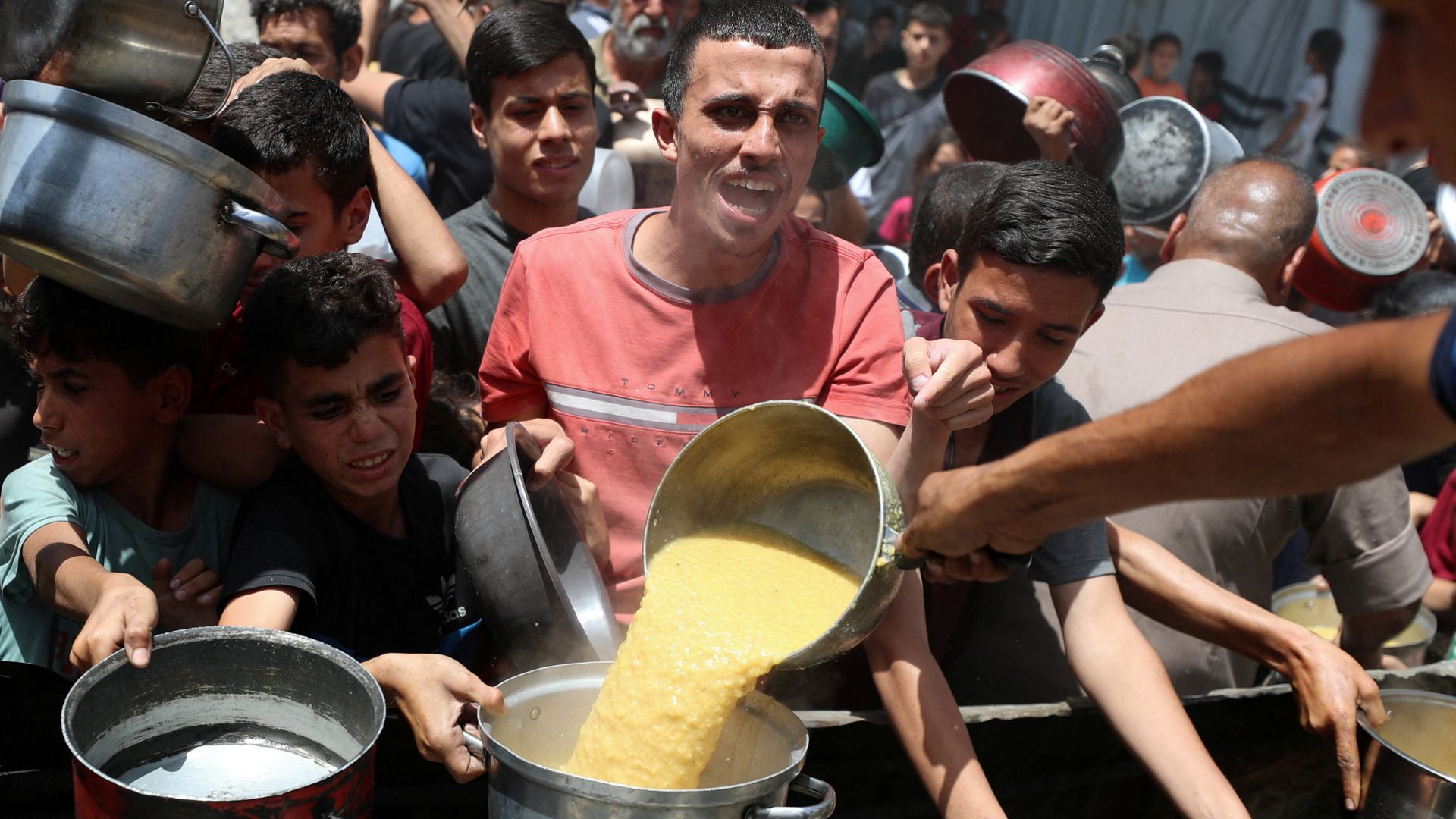 First aid trucks enter Gaza since early March - as UN says it is a 'drop in the ocean'