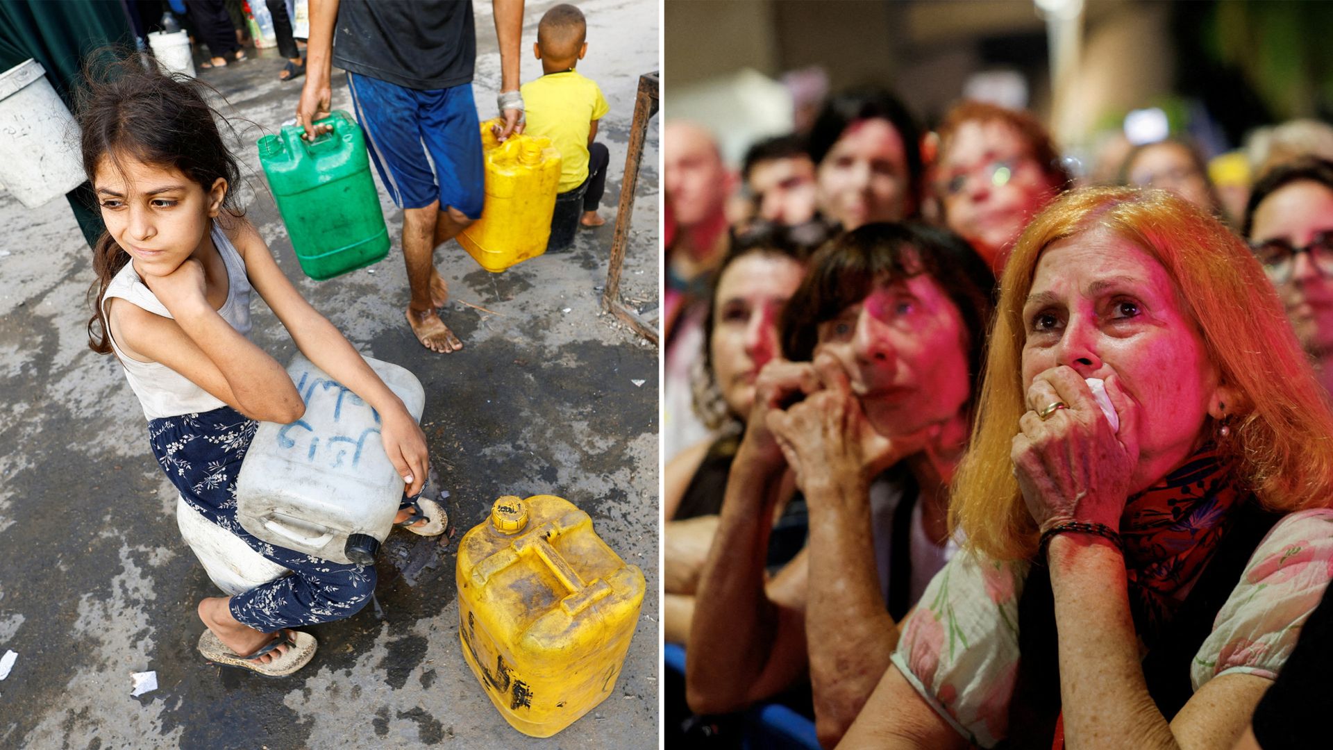 Gazans endure heatwave, as crowds swell at protests in Israel