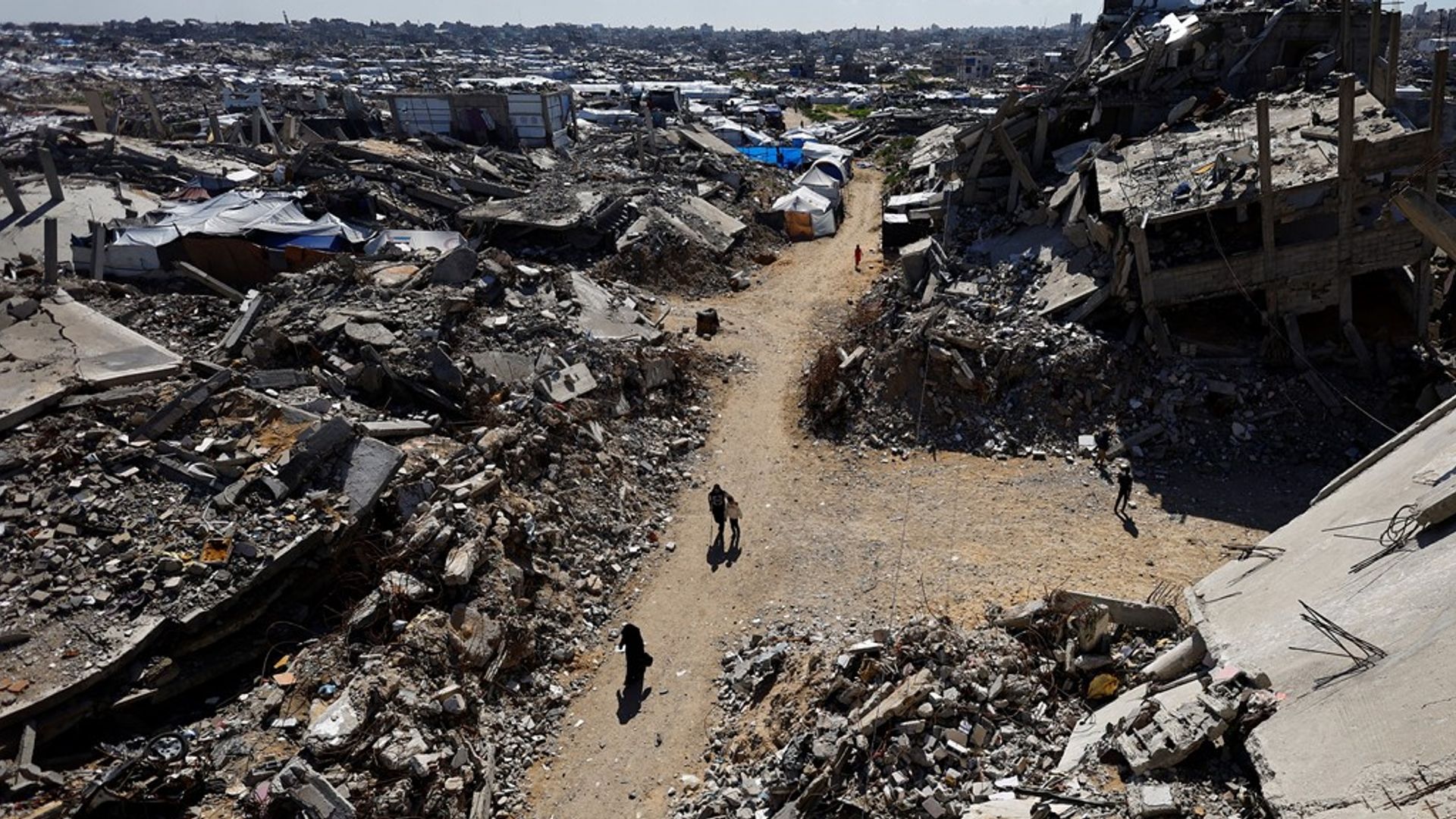 Rebuilding Gaza will cost more than £50bn, says UN