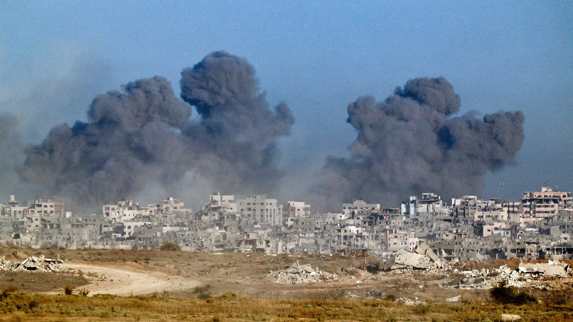 'At least 16' killed in latest Gaza attacks - as 10 children arrive in UK for NHS treatment