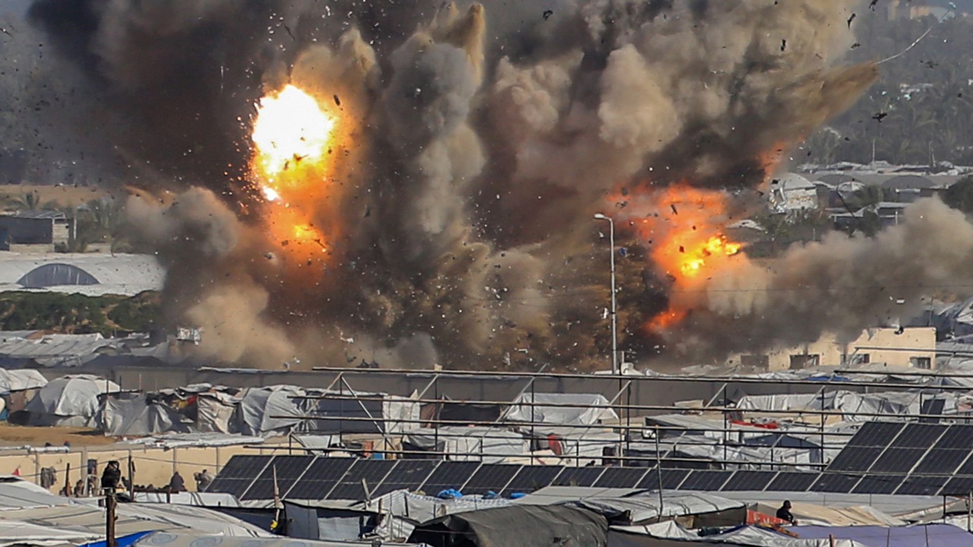 Israeli strikes kill at least 30 Palestinians in Gaza, hospital officials say