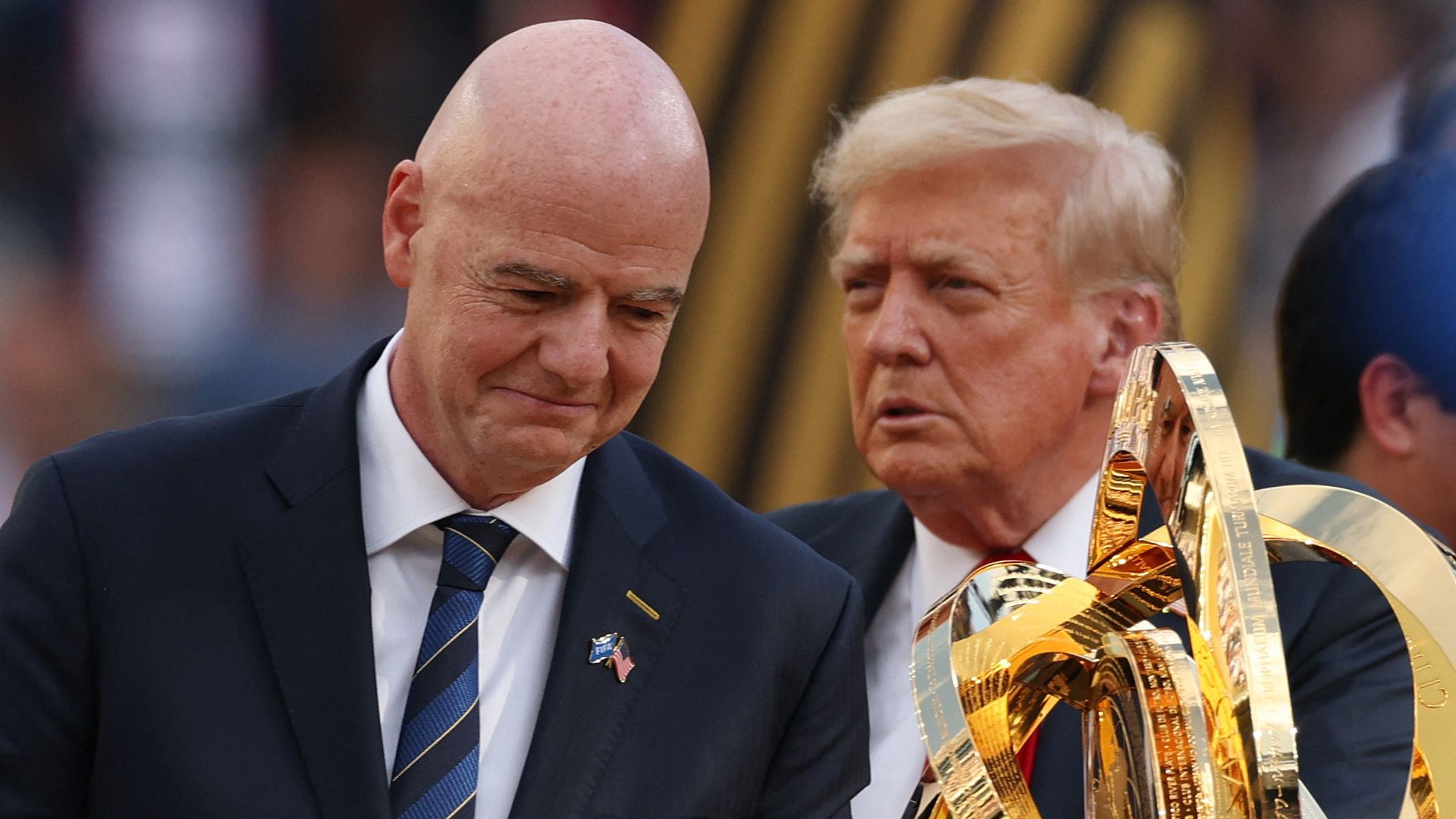 Donald Trump has the right to determine which cities are safe for the World Cup, FIFA tells Sky News