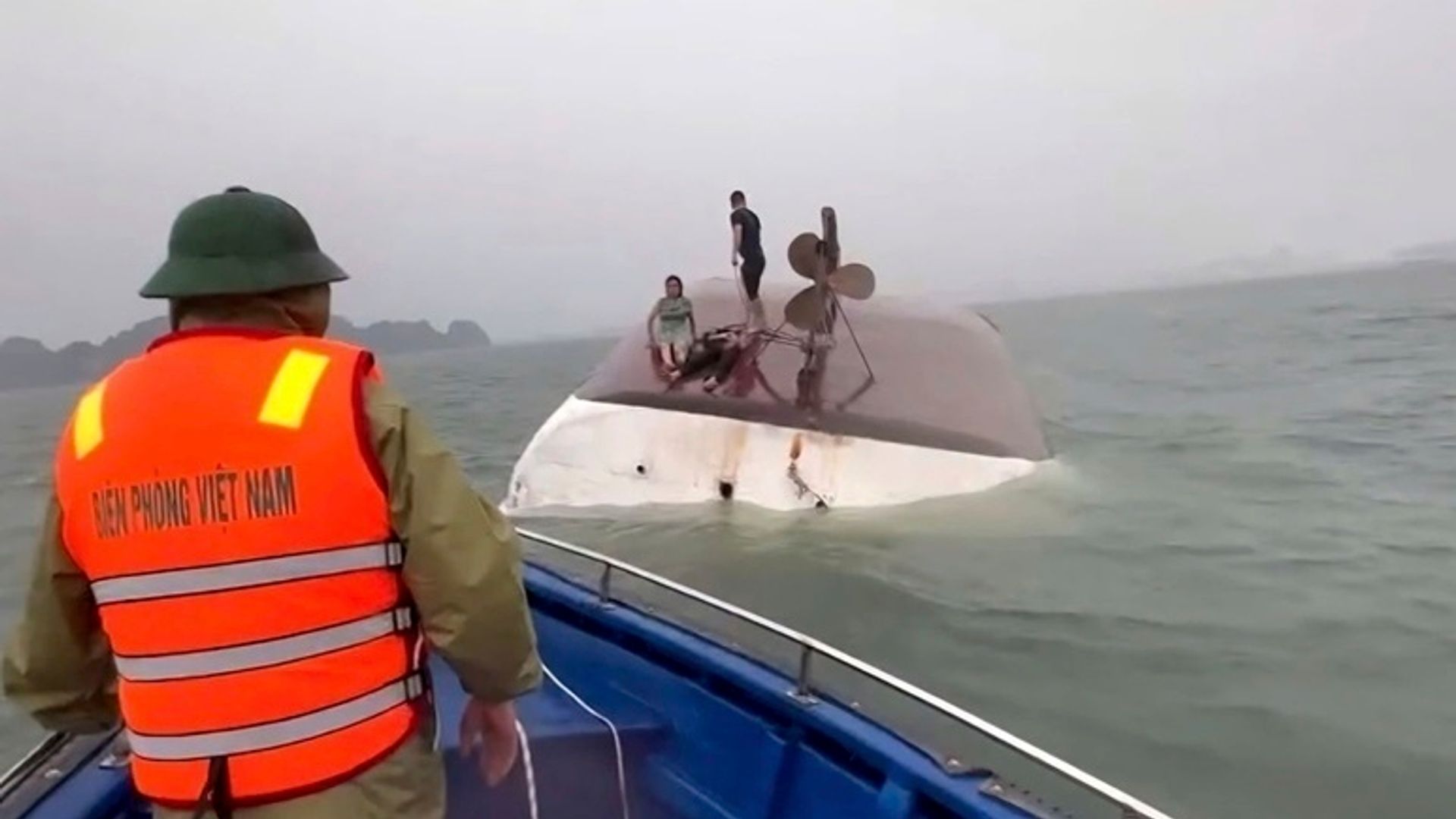 At least 34 dead after tourist boat capsizes in popular tourist hotspot Ha Long Bay