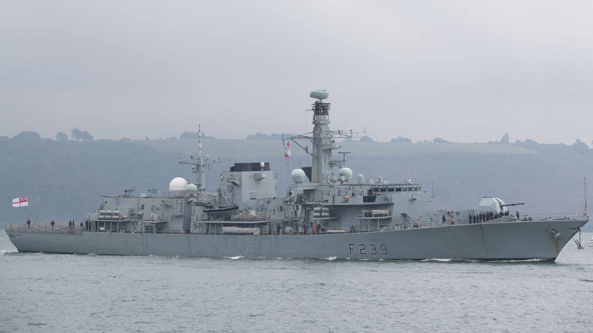 China warns UK and US after warships sail through Taiwan Strait
