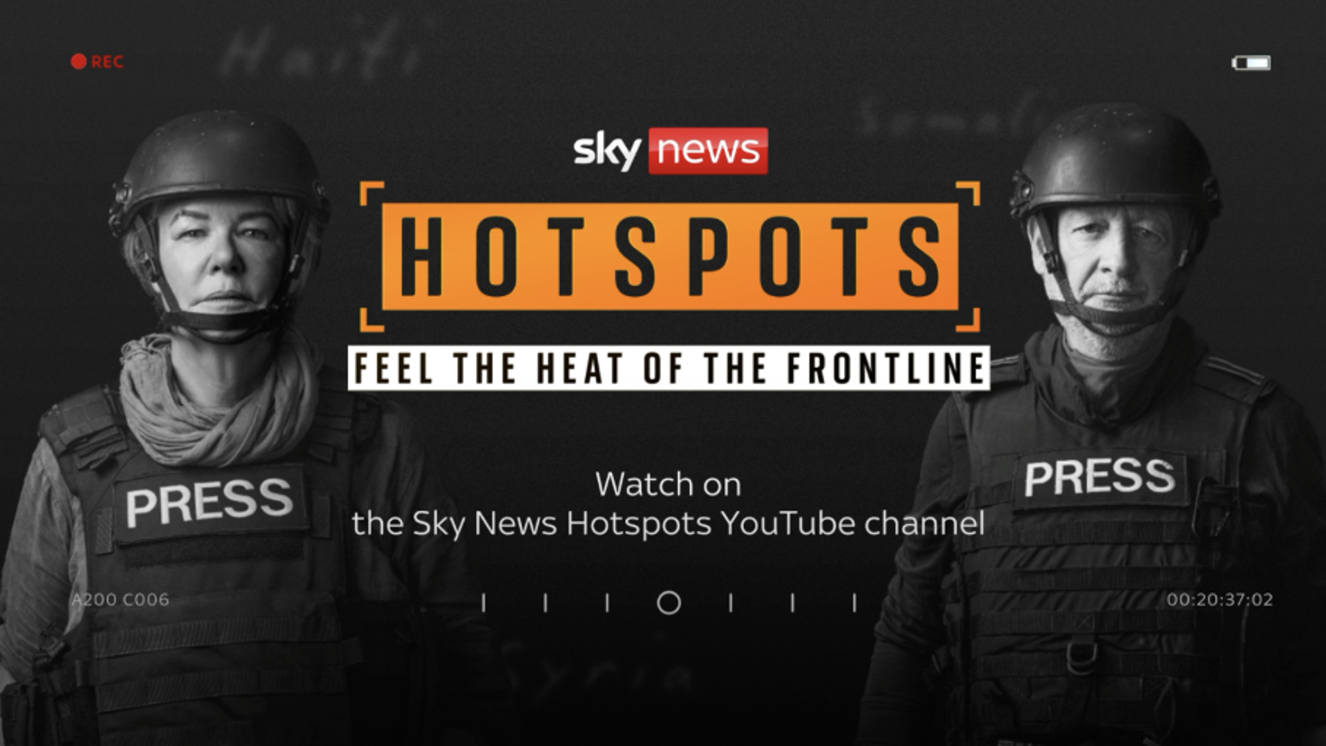 'This is journalism at its most raw': Go behind the scenes on the frontline with new-look Sky News show
