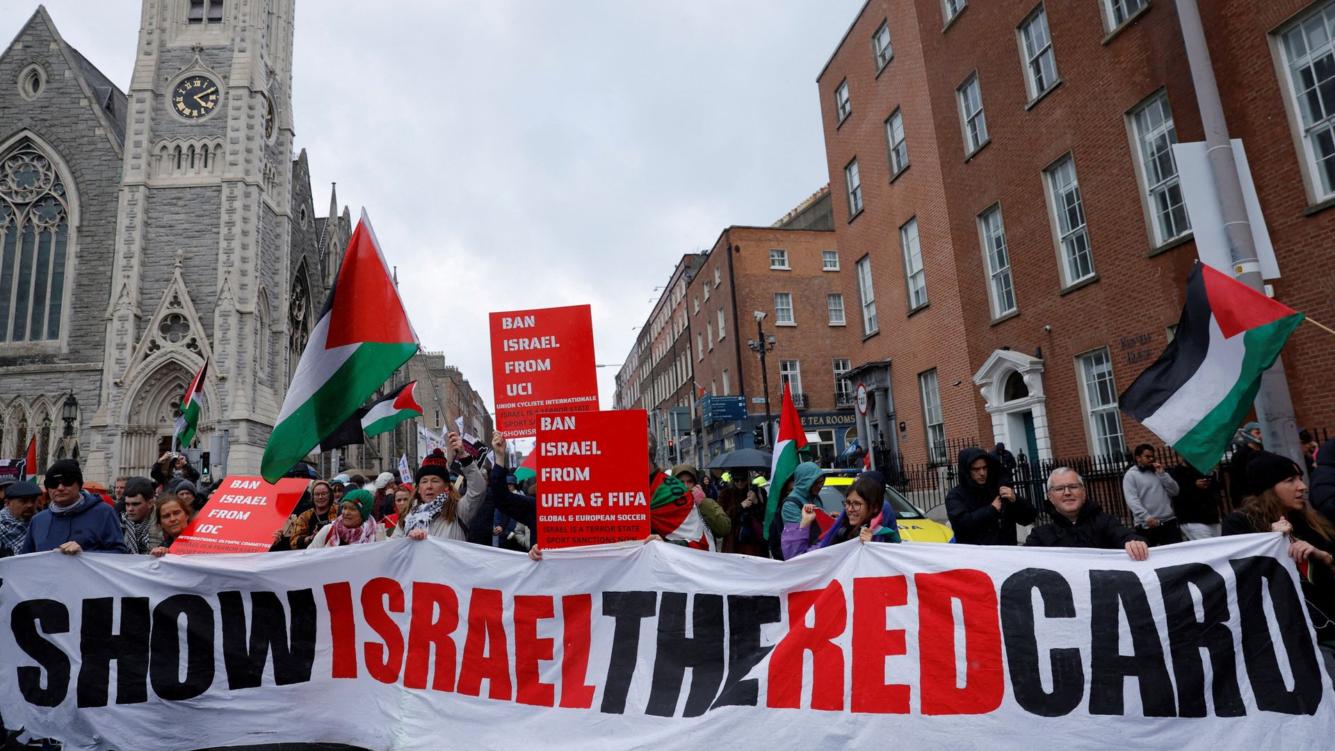 Ireland's FA passes vote seeking UEFA ban on Israel competing in European competitions