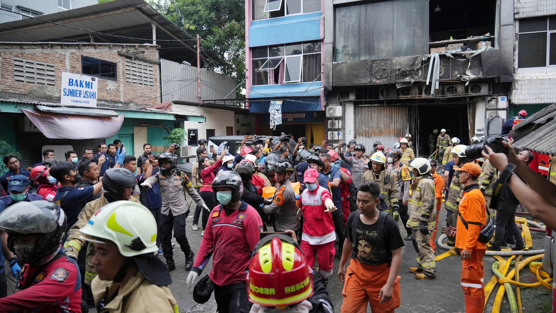 Pregnant woman among 22 killed in Indonesia office fire