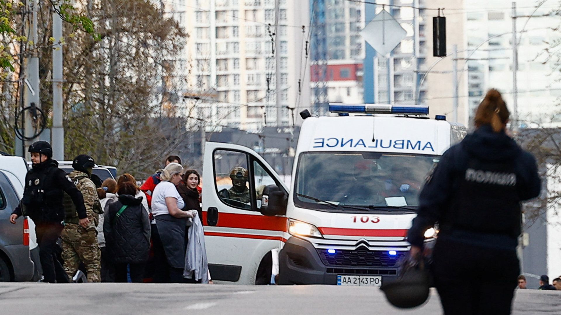 At least six killed in Kyiv shooting