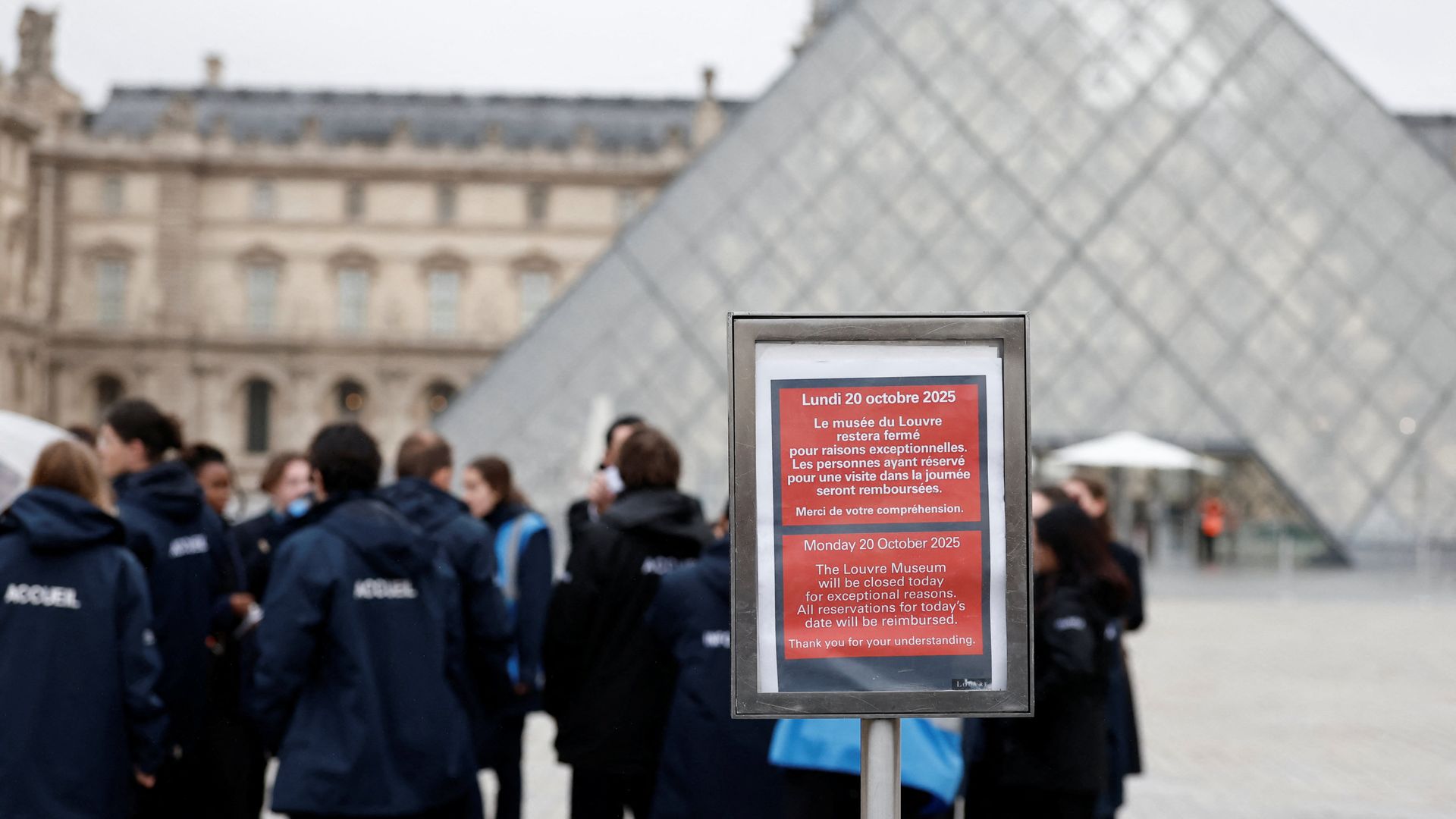 How 'one of the biggest manhunts in French history' is unfolding as police investigate Louvre heist
