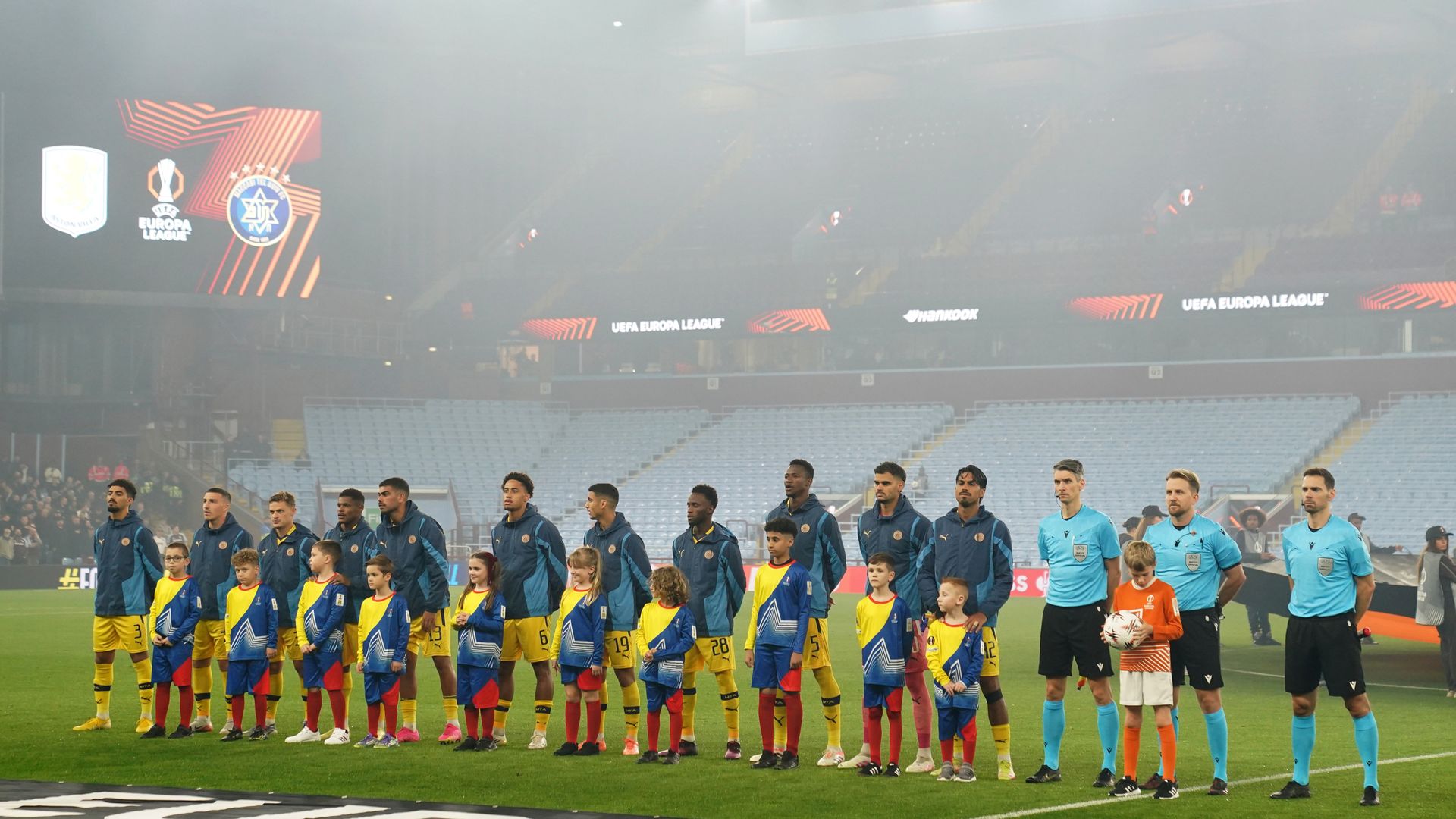 Questions over evidence used by UK police to ban Maccabi Tel Aviv fans from Aston Villa match
