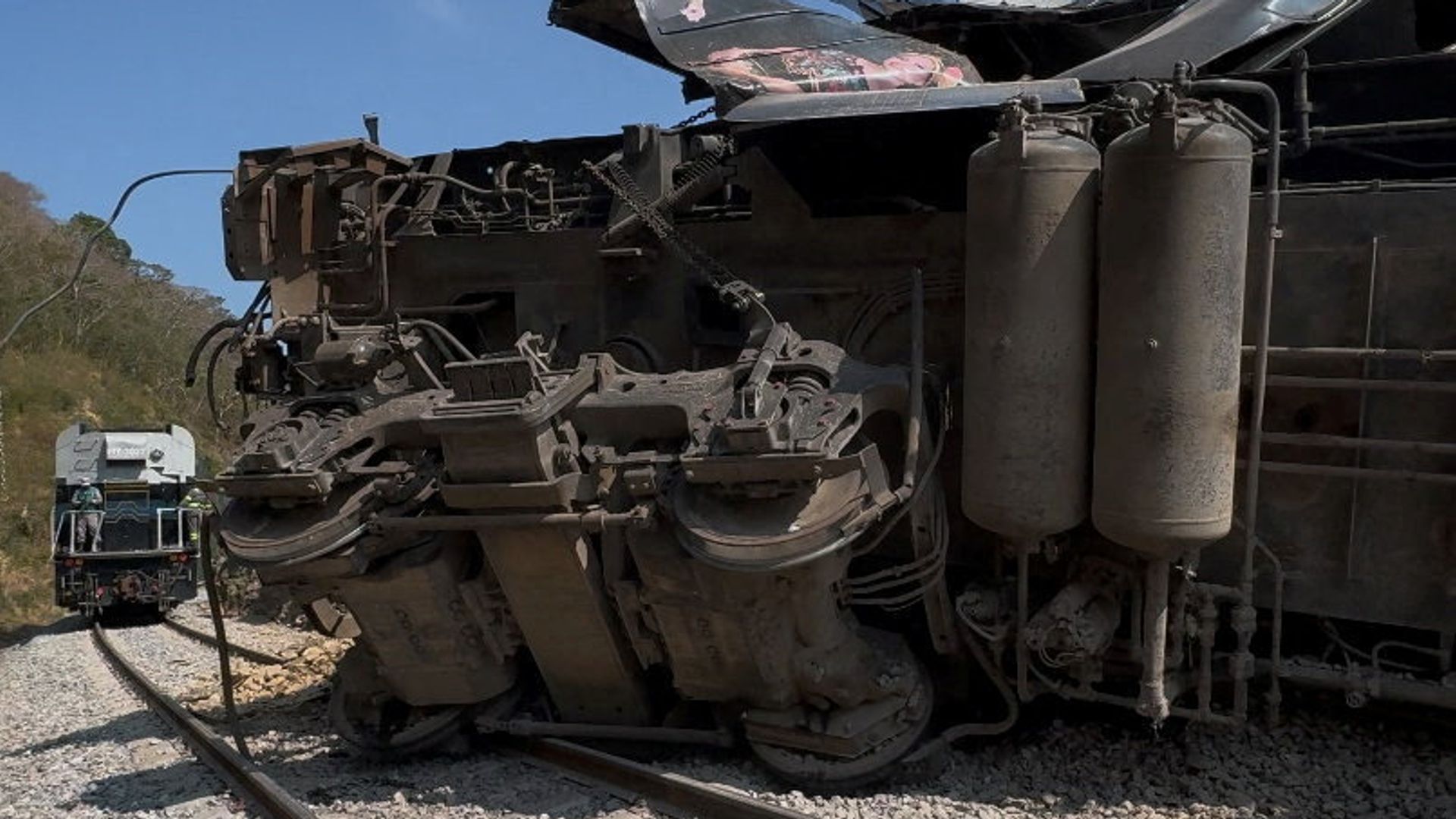 At least 13 people dead after train derails in Mexico
