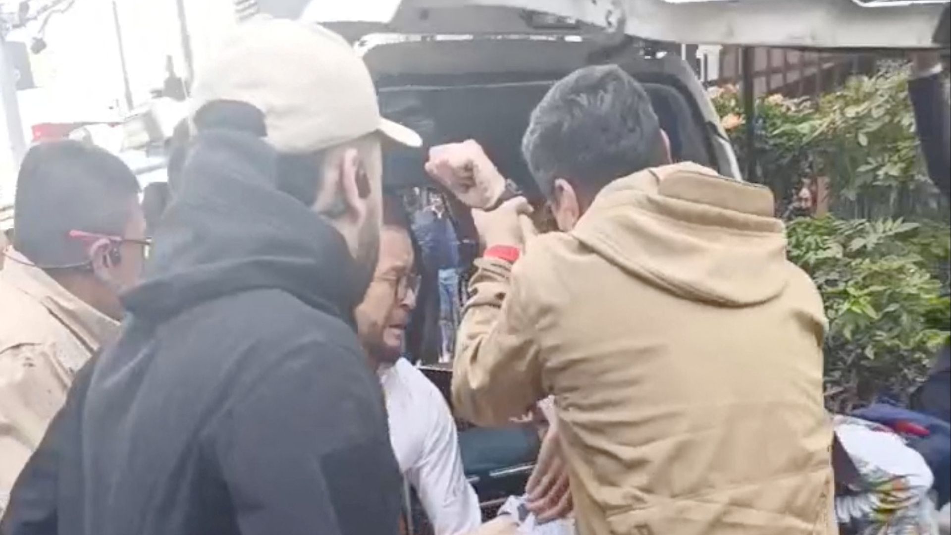 Colombian presidential candidate in 'critical condition' after attempted assassination - as 15-year-old suspect arrested