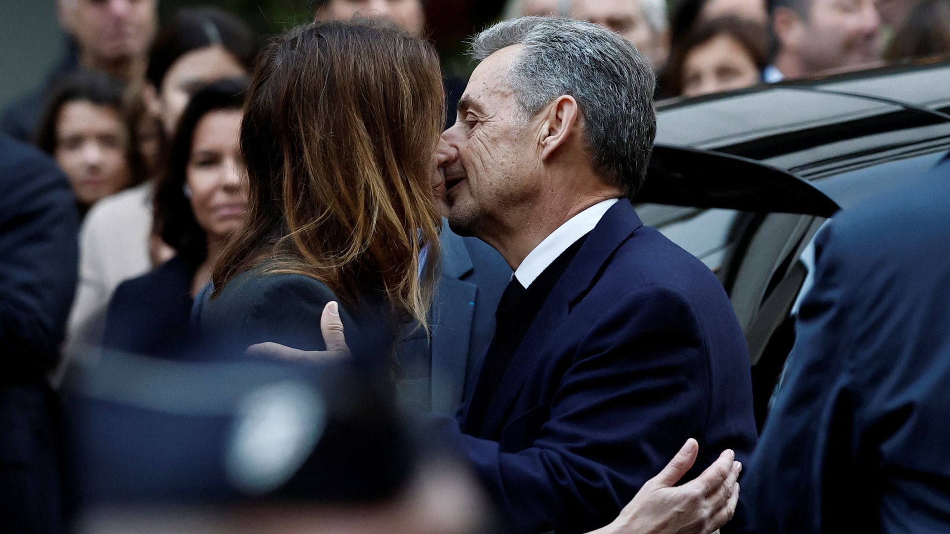 Ex-French president enters prison for five-year sentence
