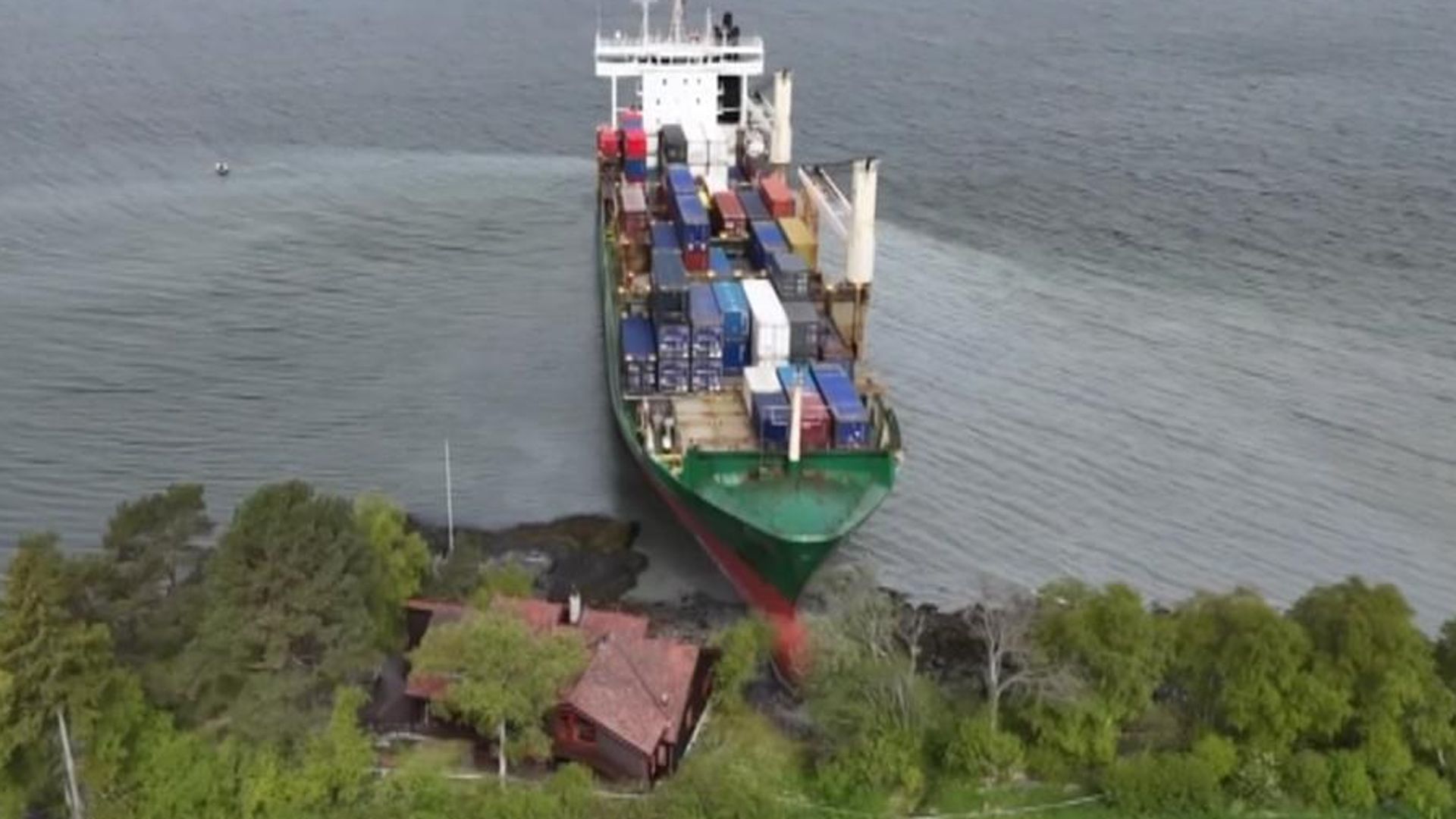 Man charged over cargo ship that crashed into front garden
